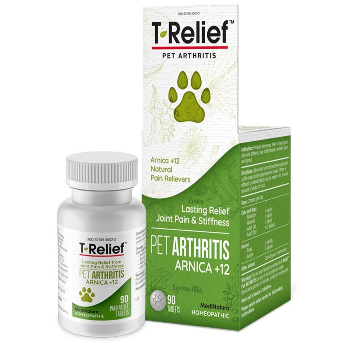 MediNatura T-Relief Pet Arthritis Arnica +12 90 Tablet