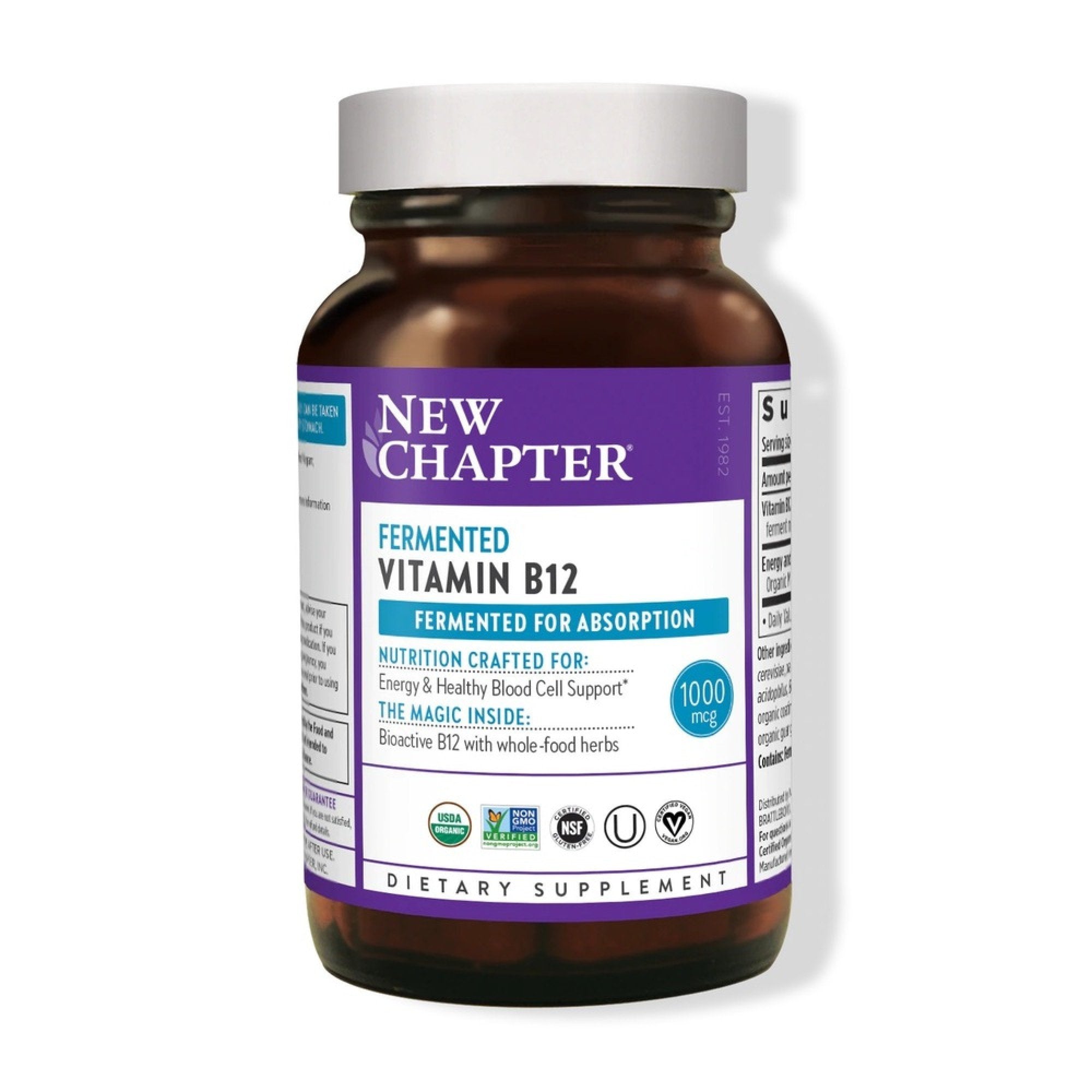 New Chapter Fermented Vitamin B12 60 Tablet