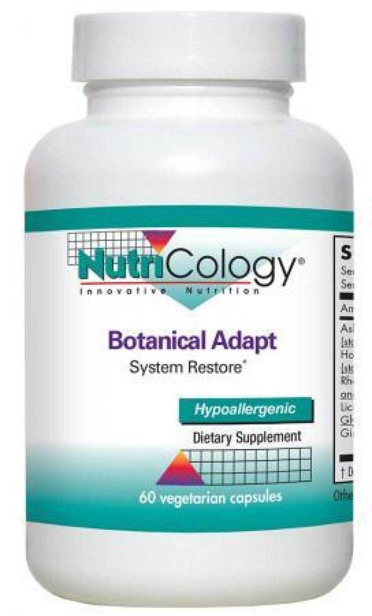 Nutricology Botanical Adapt 60 VegCap