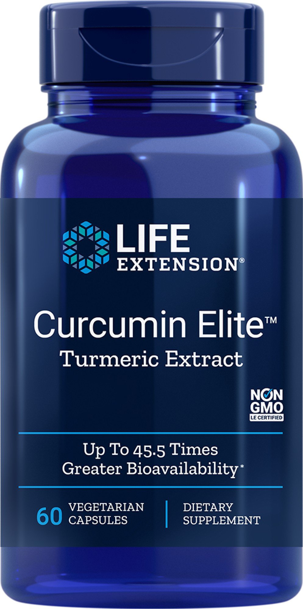 Life Extension Curcumin Elite Turmeric Extract 60 VegCap