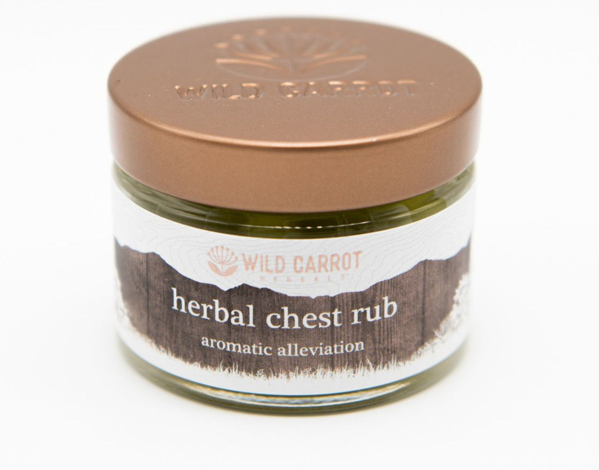 Wild Carrot Herbals Baby Herbal Chest Rub 30mL Cream