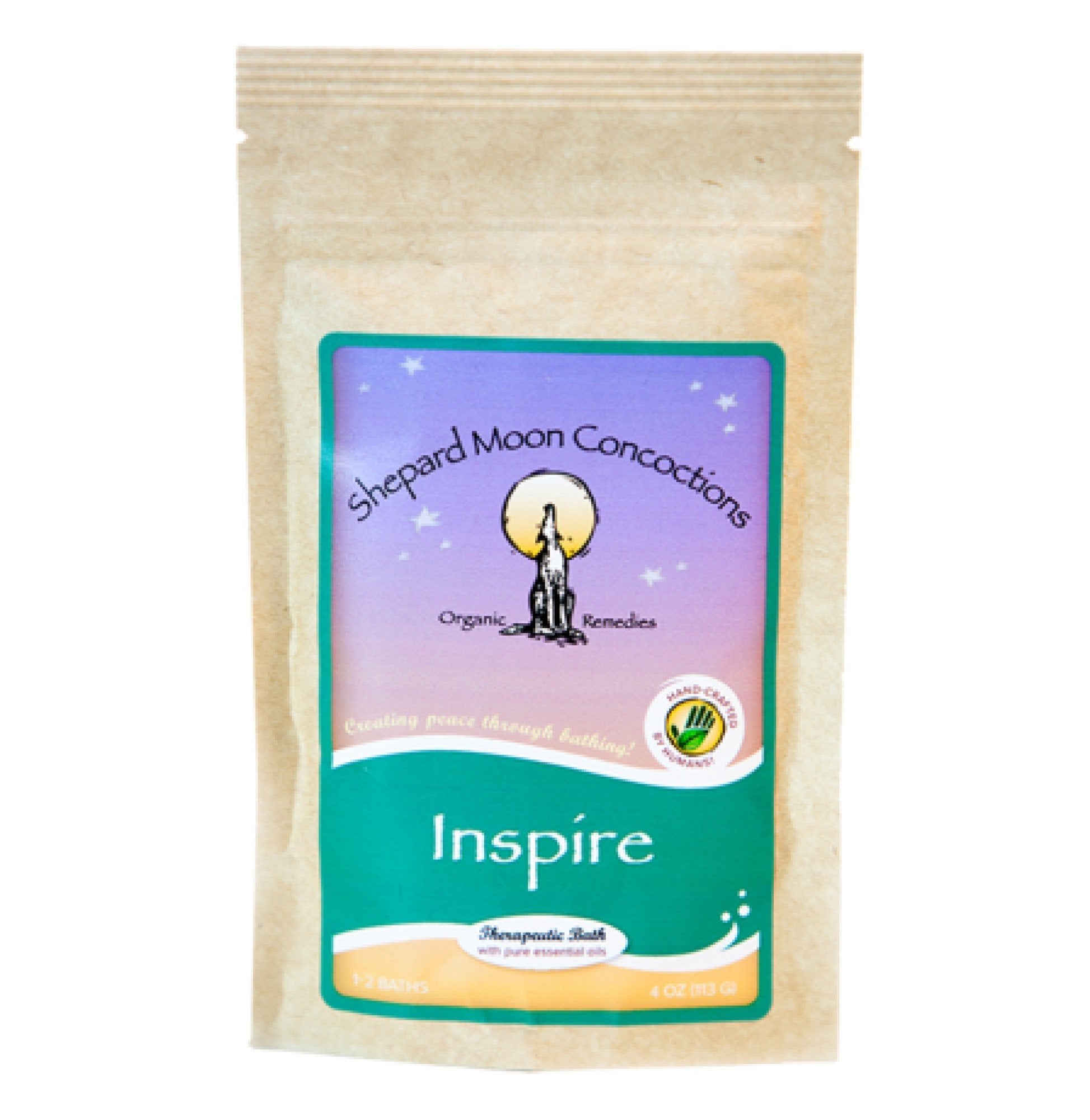 Shepard Moon Concoctions Epsom Salt Inspire Bath Remedy 4 oz Bag