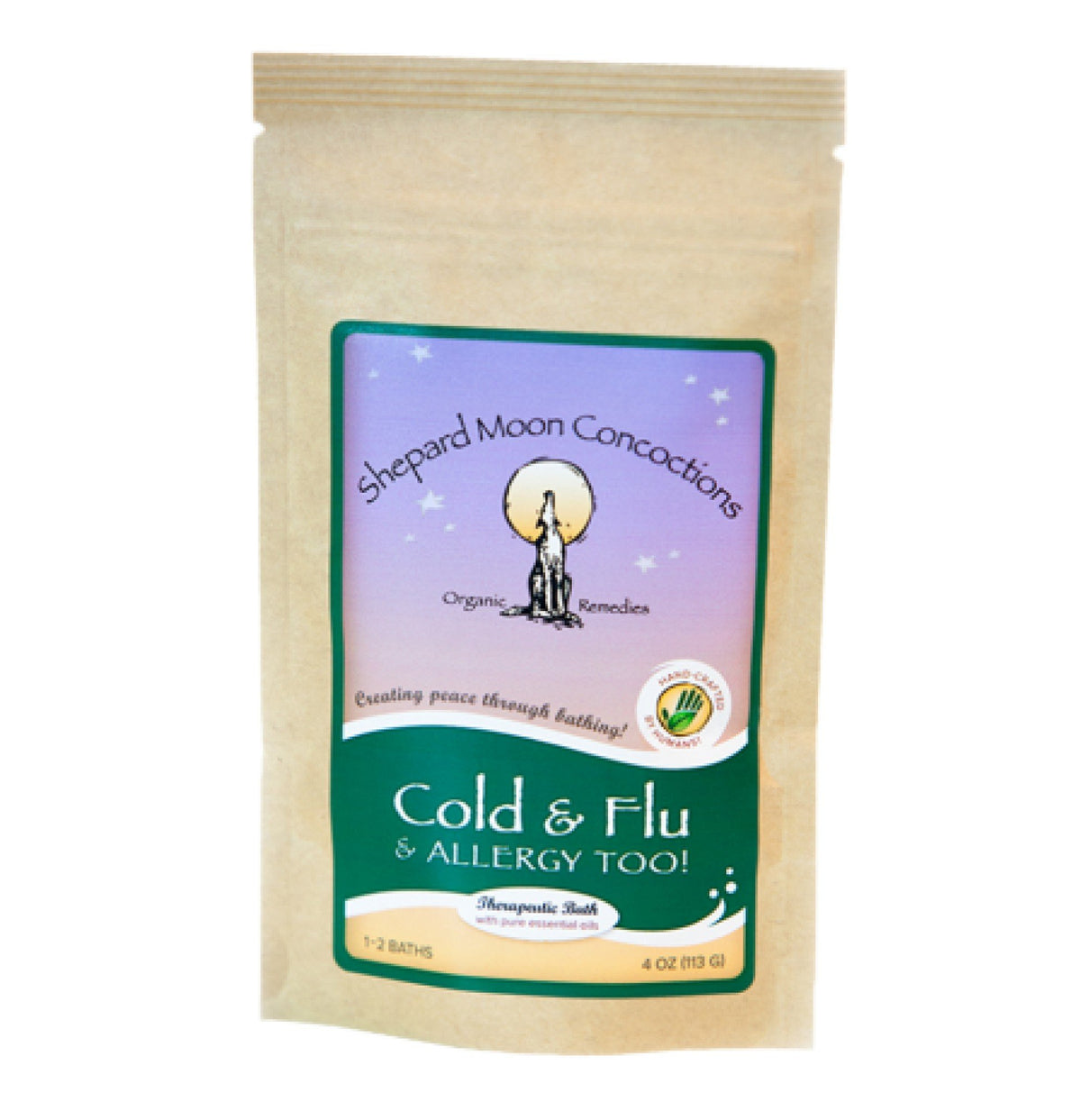 Shepard Moon Concoctions Epsom Salt Cold &amp; Flu Rescue Bath 4 oz Bag