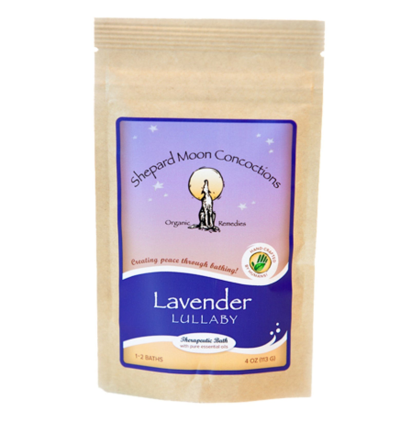 Shepard Moon Concoctions Epsom Salt Lavender Lullaby Bath 4 oz Bag