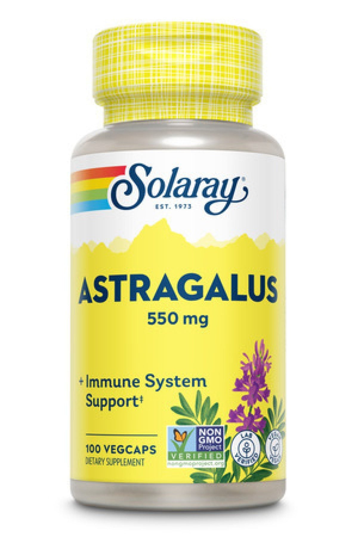 Solaray Organically Grown Astragalus Root 100 VegCap