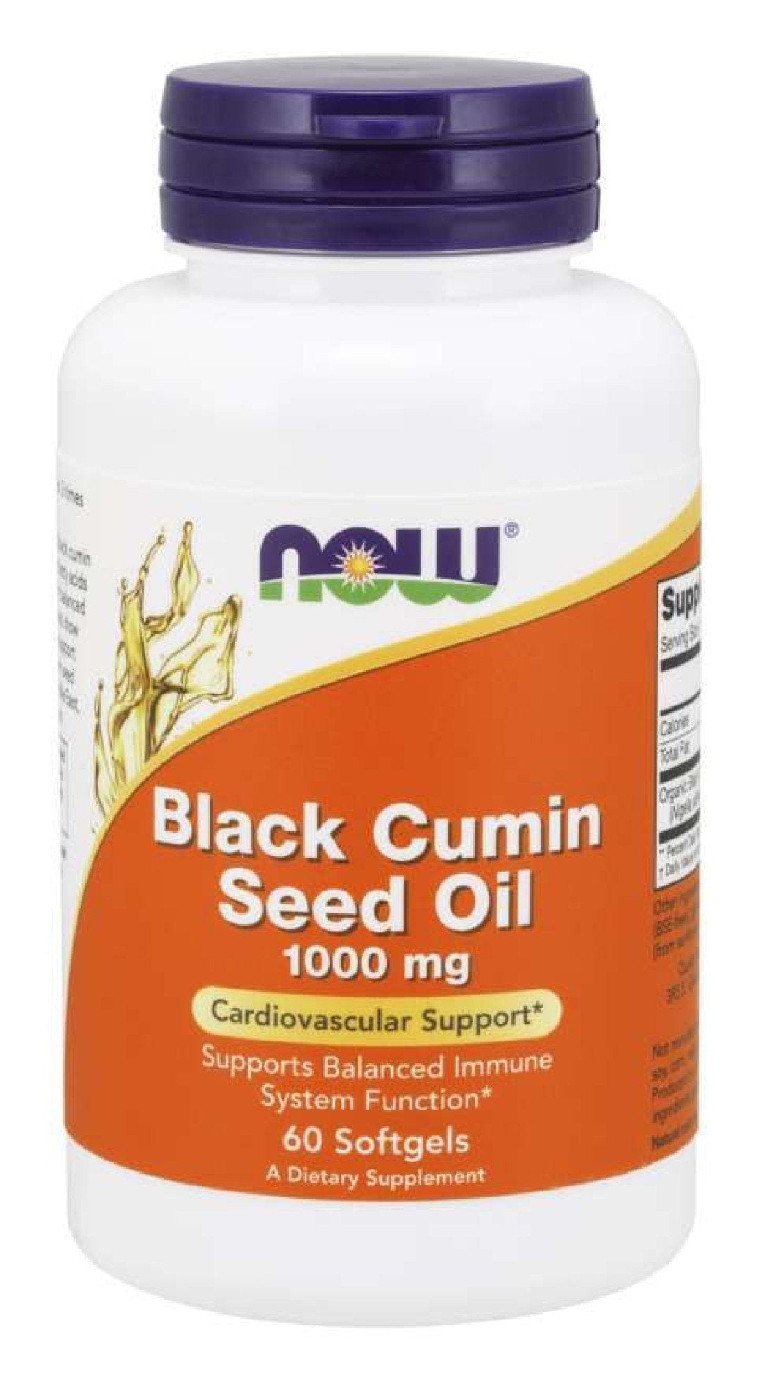 Now Foods Black Cumin Seesd Oil 60 Softgel