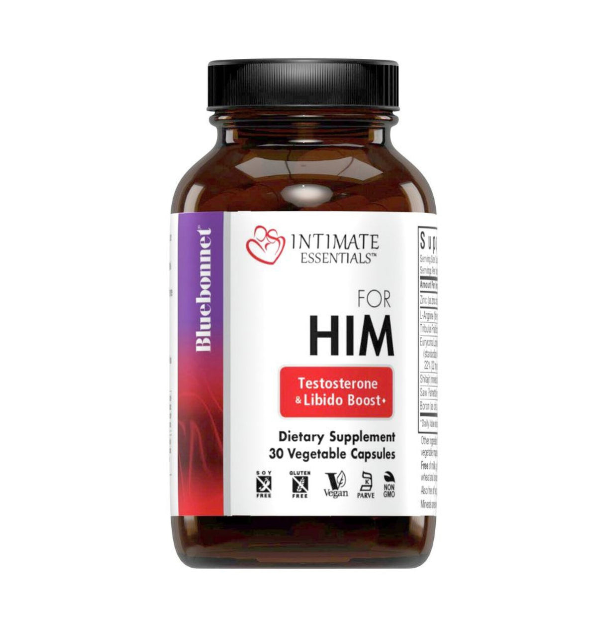 Bluebonnet Intimate Essentials For Him Testosterone &amp; Libido Boost 30 Capsule