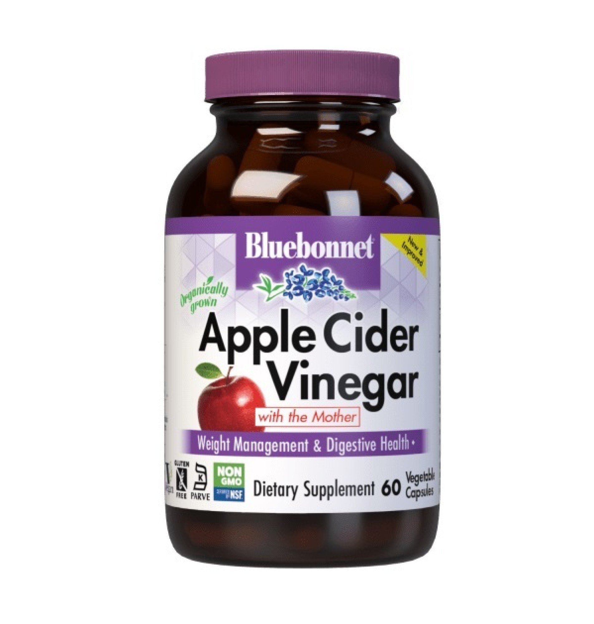 Bluebonnet Apple Cider Vinegar 60 VegCap