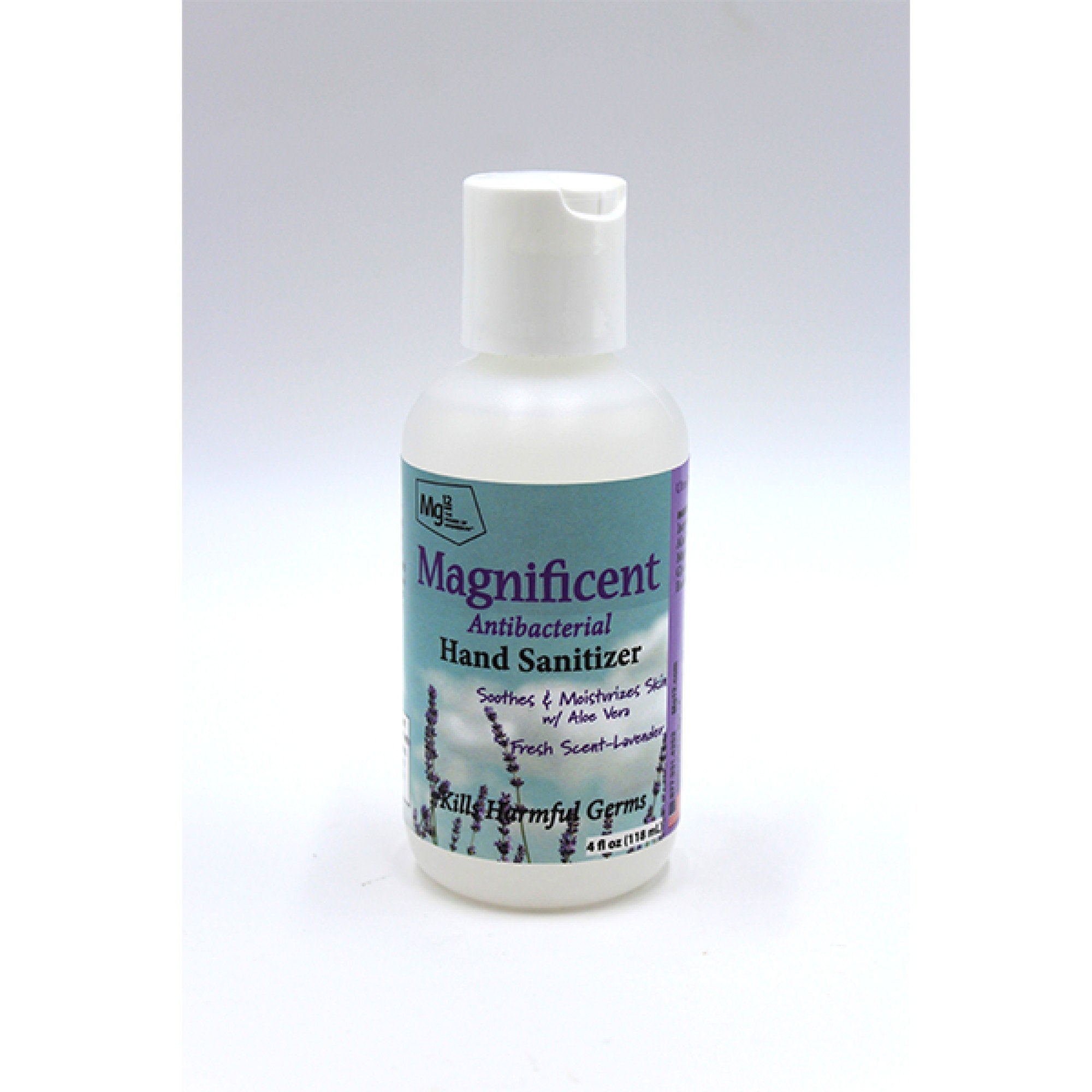 Mg12 Magnificent Antibacterial Hand Sanitizer Lavender 4 oz Spray