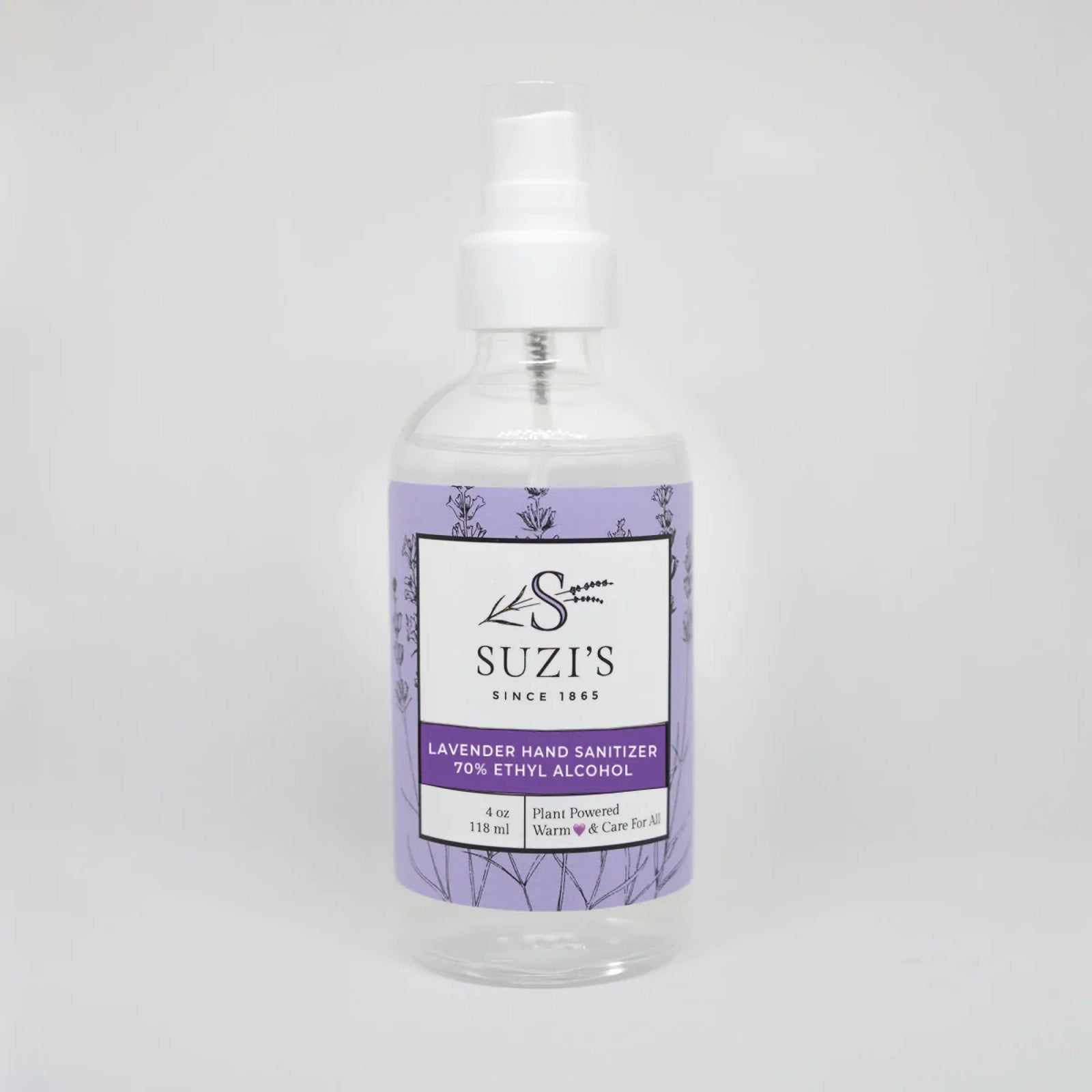 Suzi's Lavender Lavender Hand Sanitizer 4 fl oz Spray