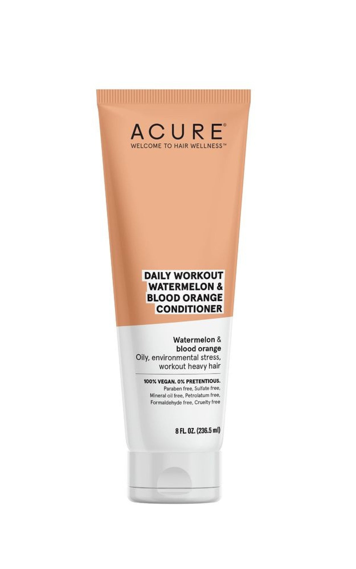 Acure Daily Workout Watermelon &amp; Blood Orange Conditioner 8 fl oz Liquid