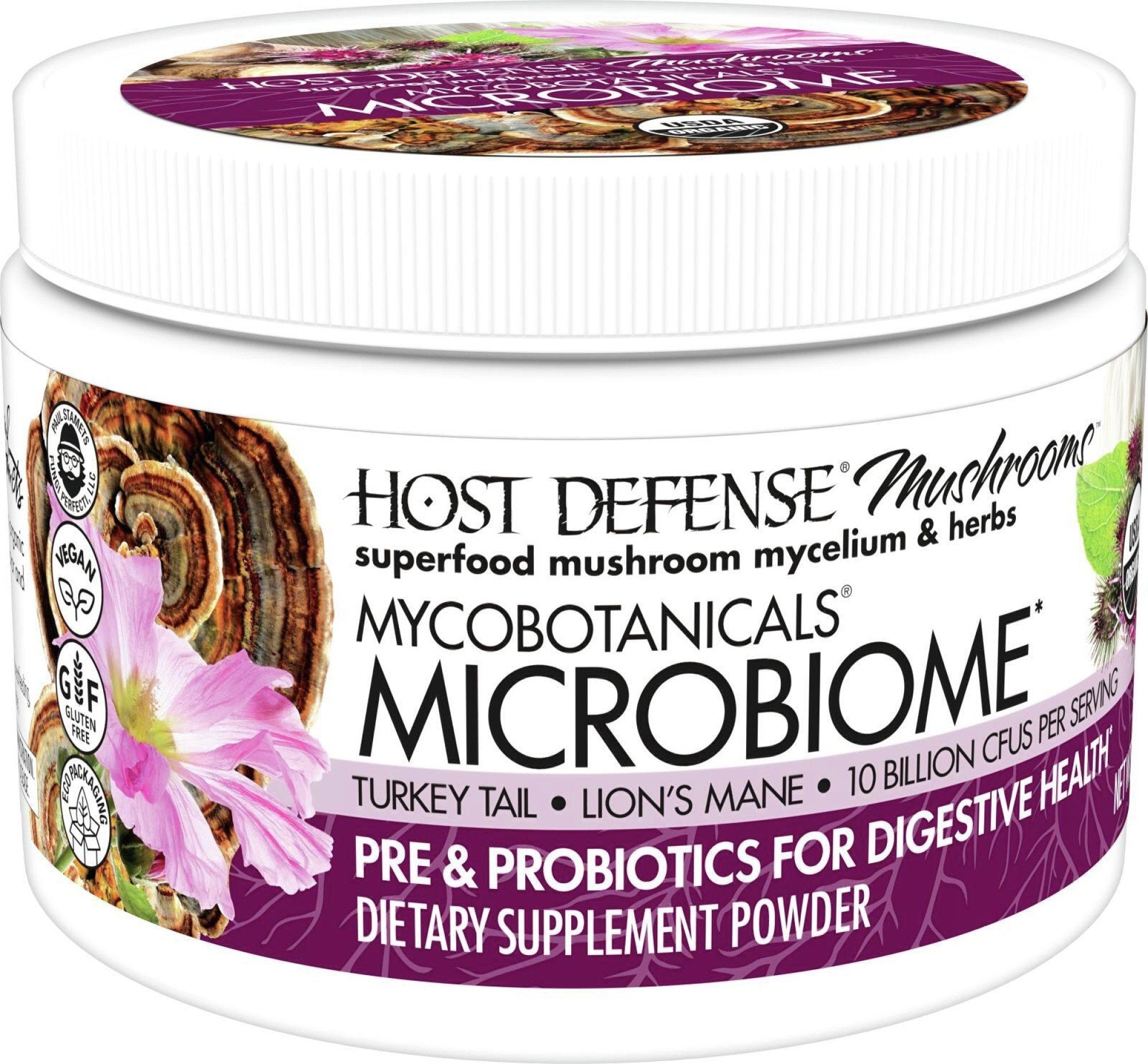 Fungi Perfecti/Host Defense MycoBotanicals Microbiome 100 grams Powder