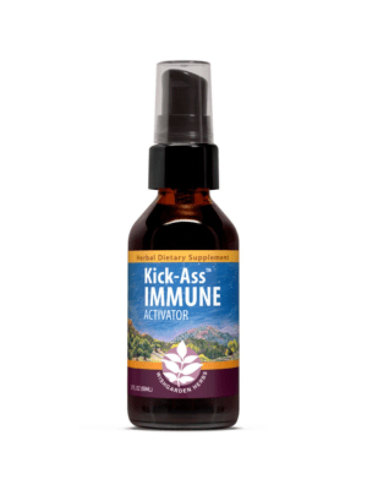 WishGarden Kick-Ass-Immune 2 oz Liquid