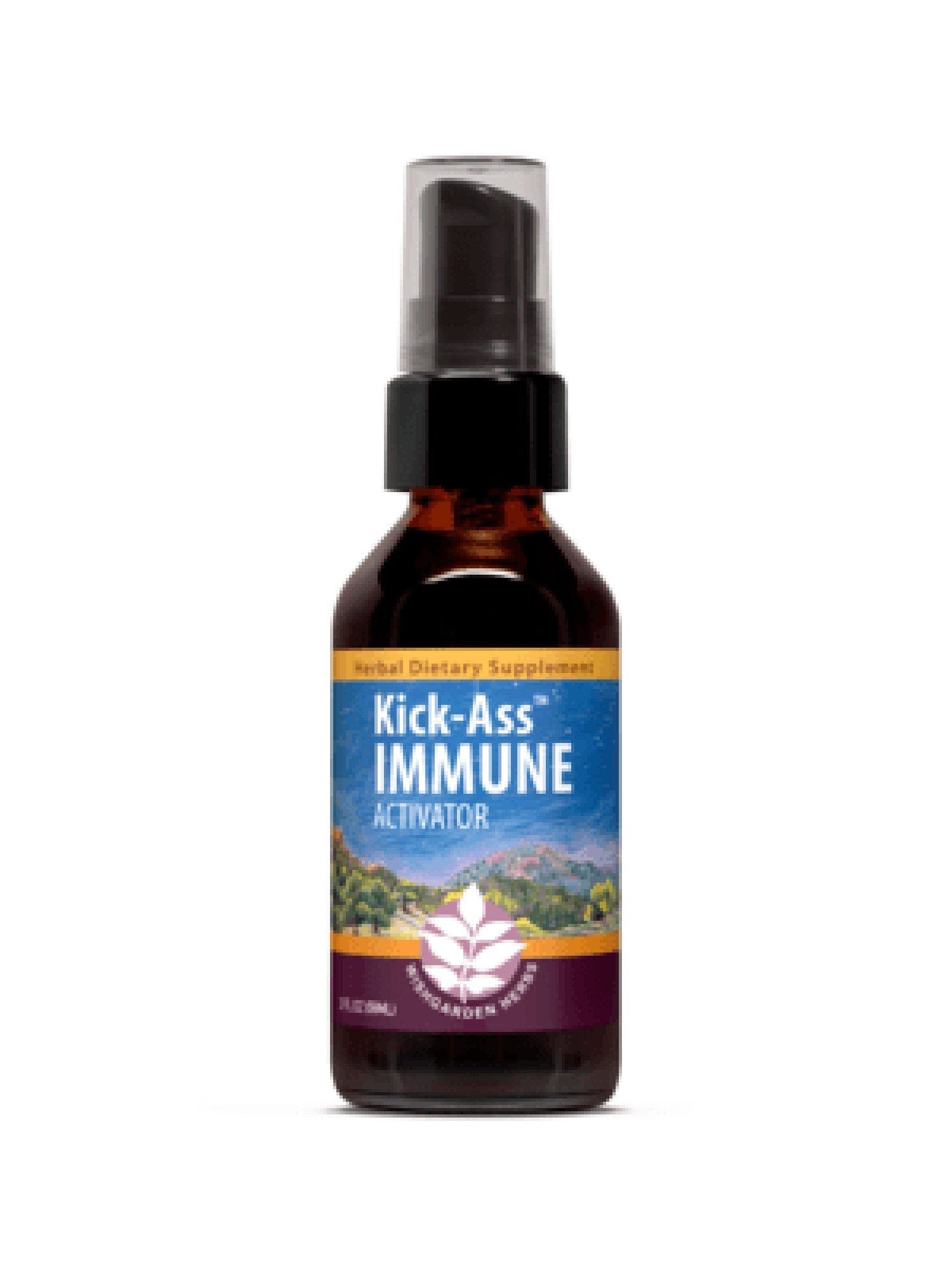 WishGarden Kick-Ass-Immune 2 oz Liquid