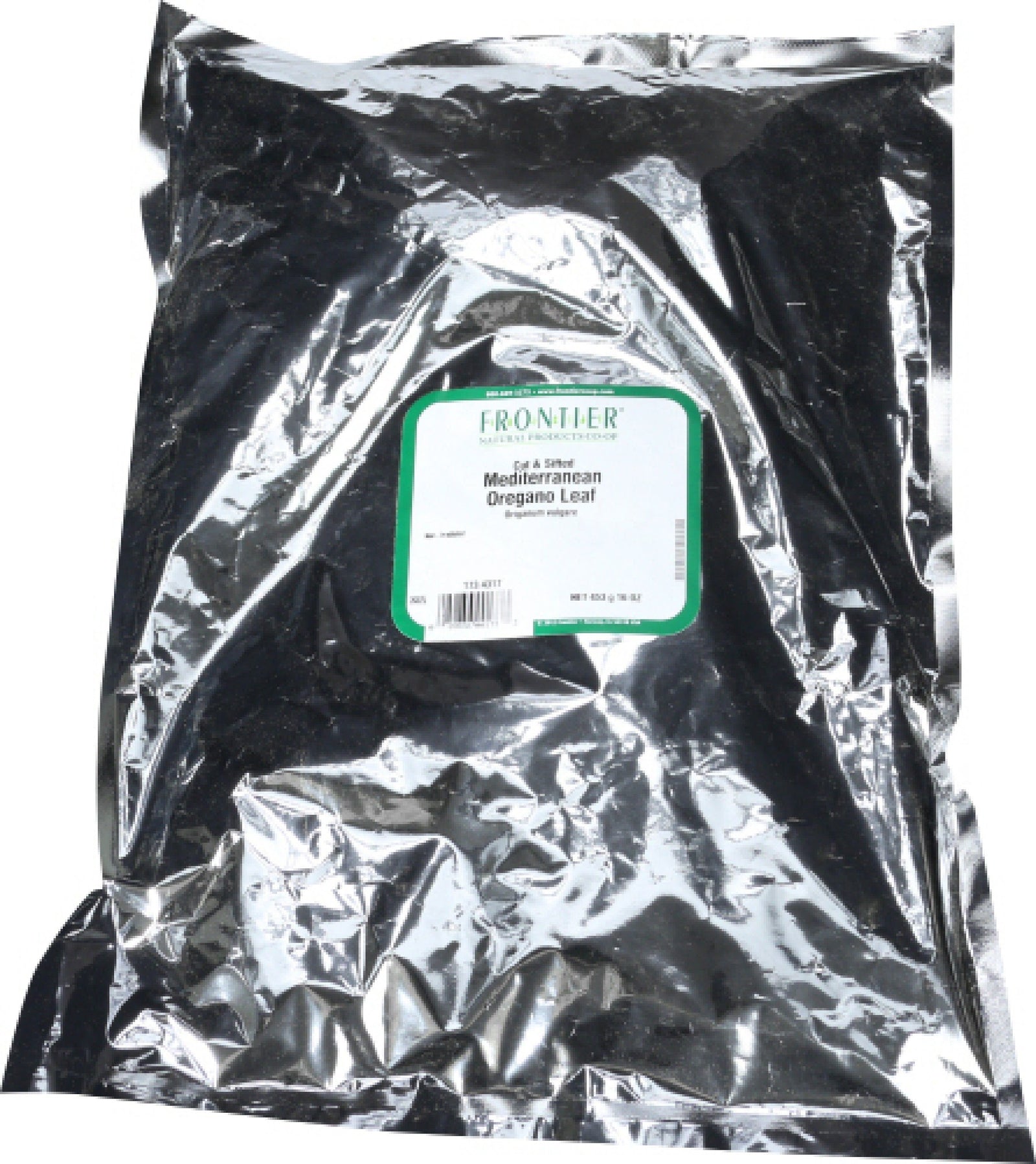 Frontier Natural Products Mediterranean Oregano Leaf Cut & Sifted 1 lb Bag