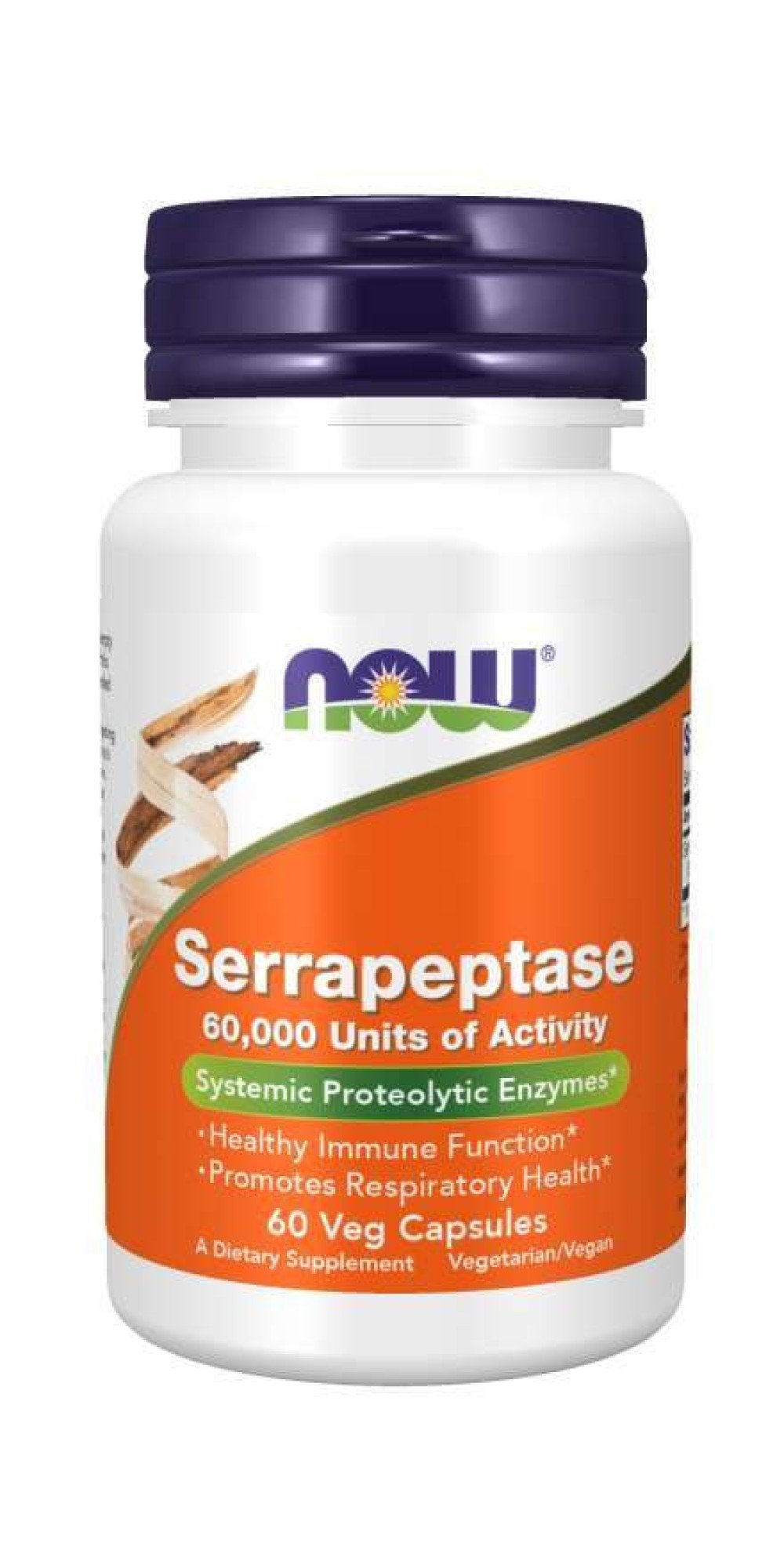 Now Foods Serrapeptase 60 VegCap