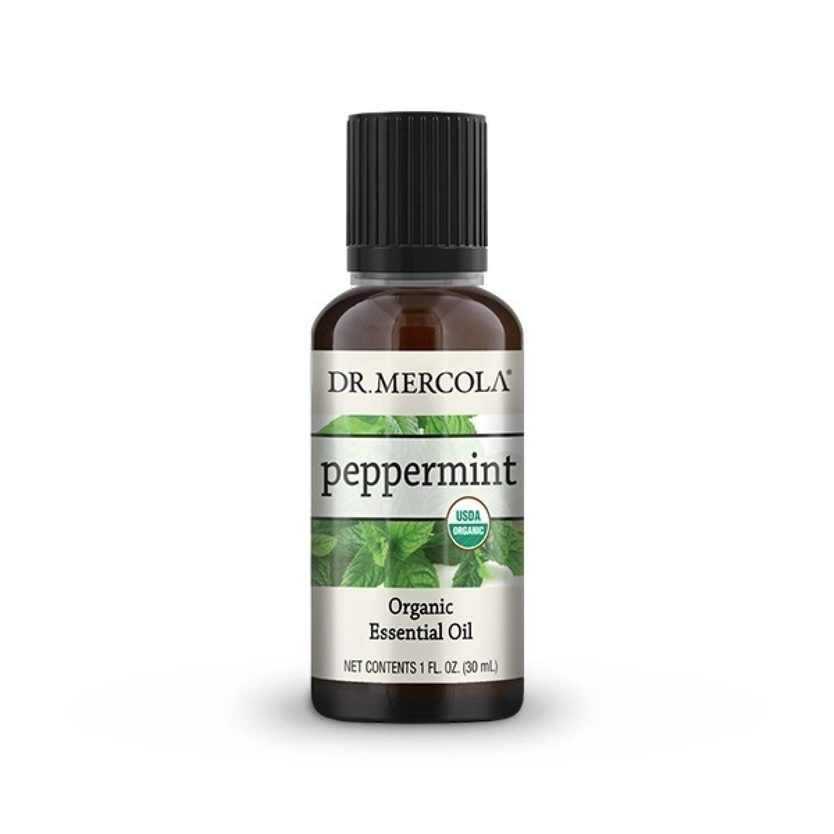 Dr. Mercola Organic Peppermint Essential Oil 1 oz Oil