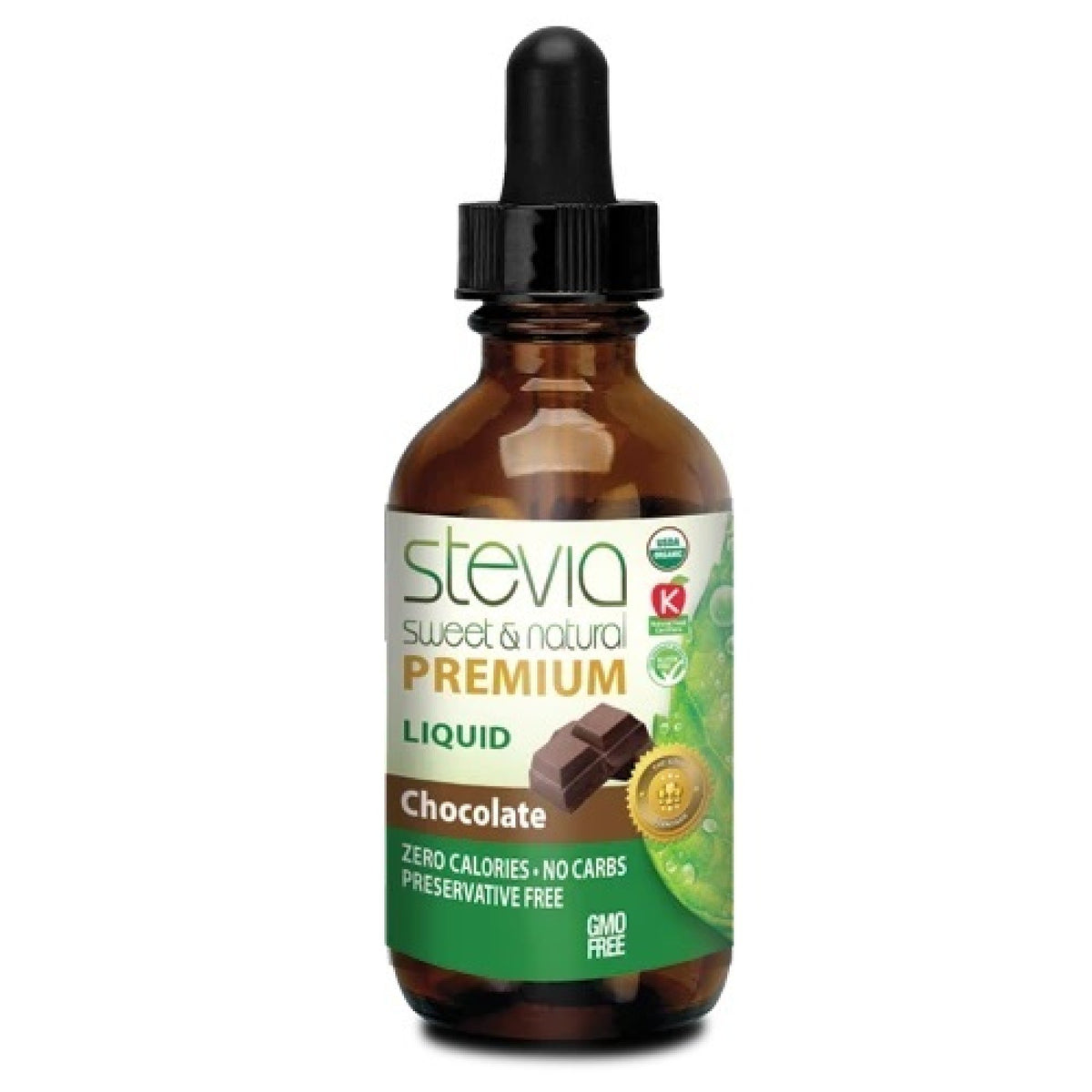 Stevia International Stevia Sweet &amp; Natural Chocolate 1 oz Liquid