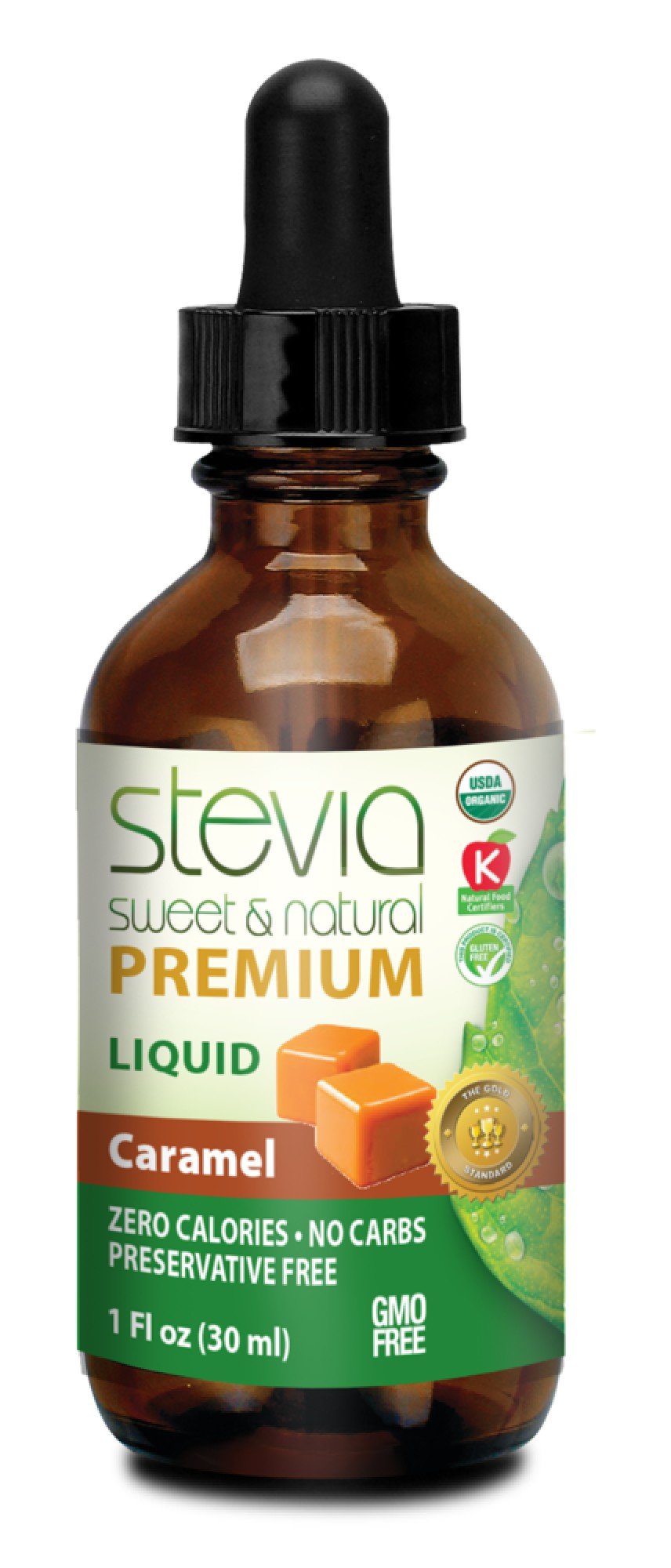 Stevia International Stevia Sweet & Natural Caramel 1 oz Liquid