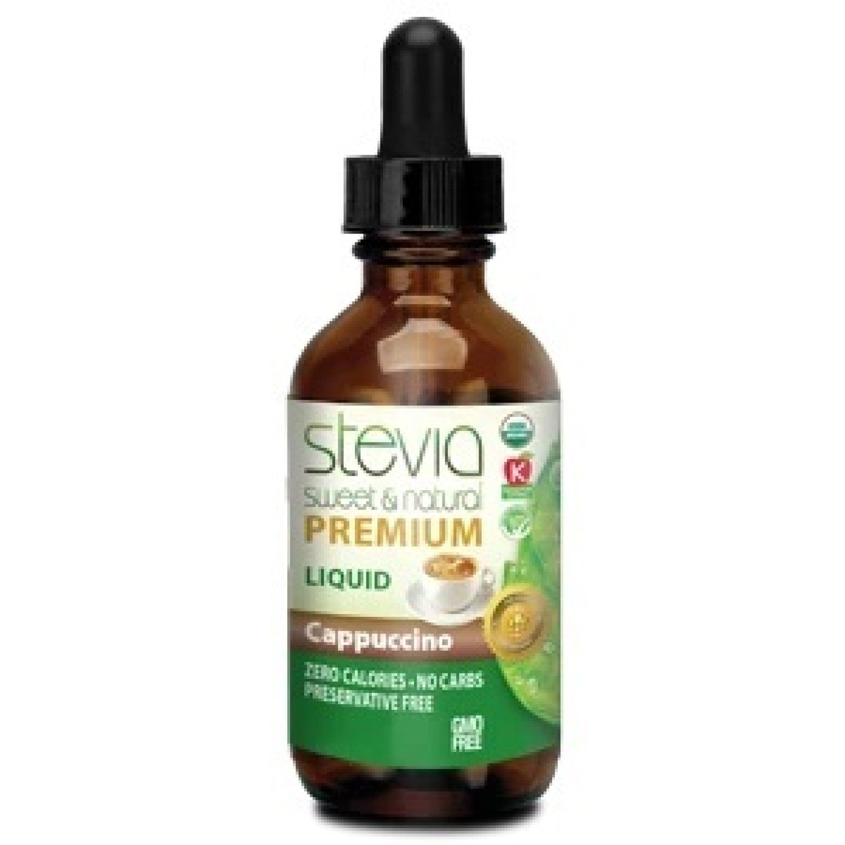 Stevia International Stevia Sweet &amp; Natural Cappuccino 1.86 oz Liquid