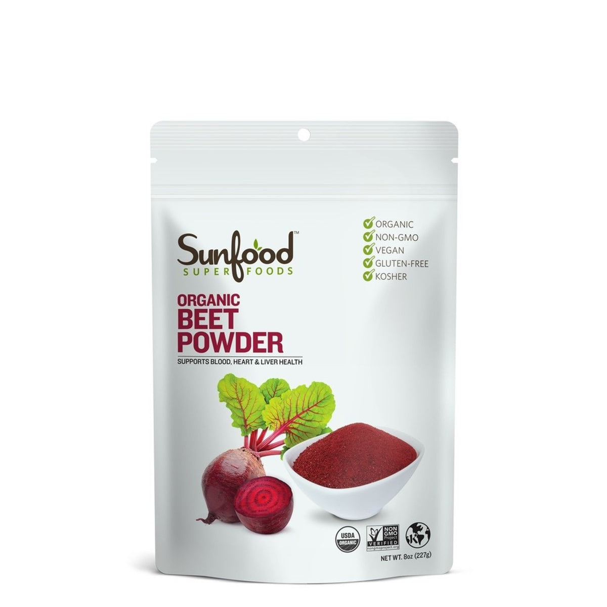 Sunfood Beet Powder 8 oz Bag