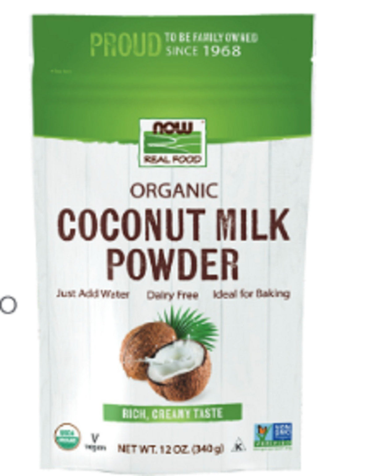 Now Foods Coconut Milk Powder 12 oz Powder