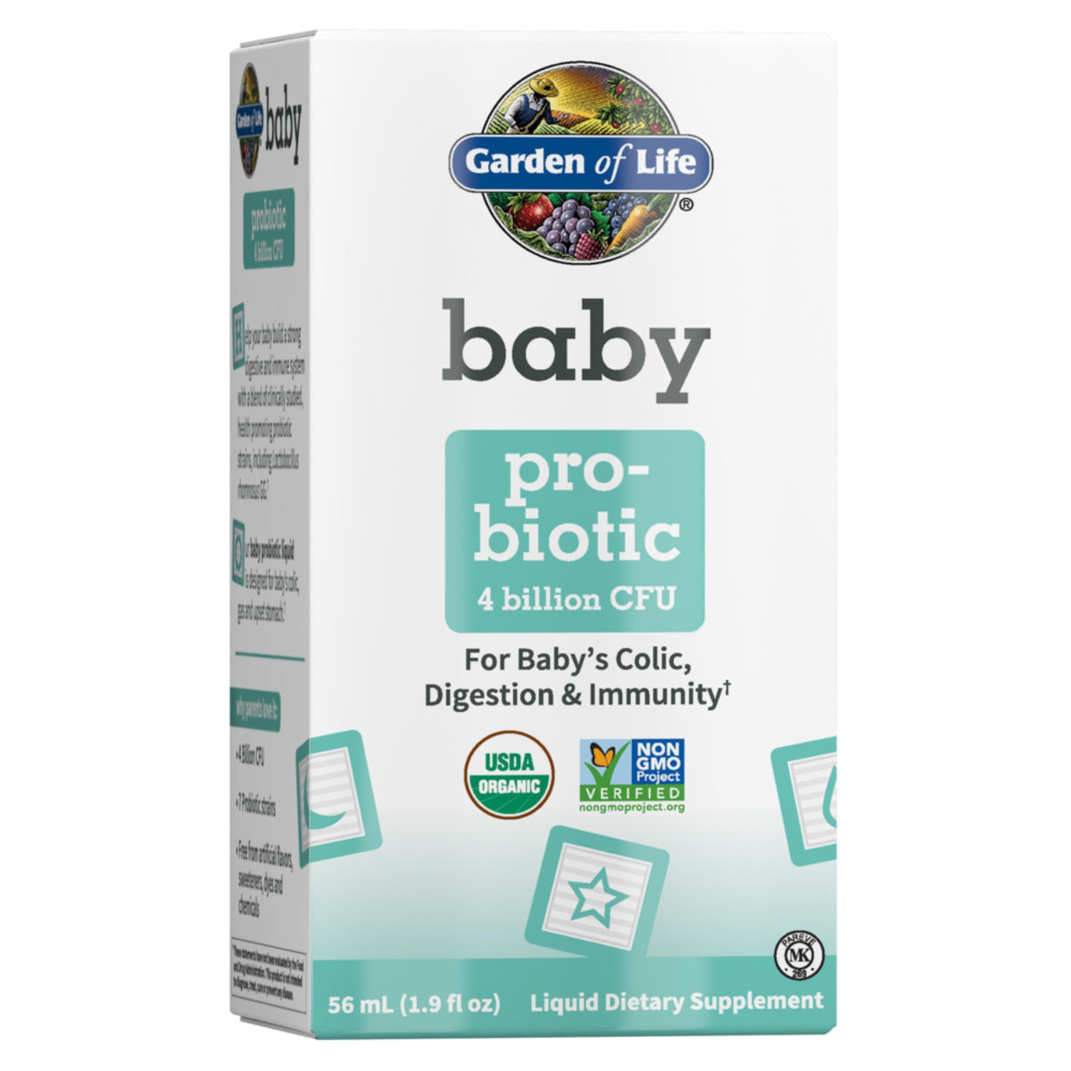 Garden of Life Organic Baby Probiotic 1.9 oz Liquid