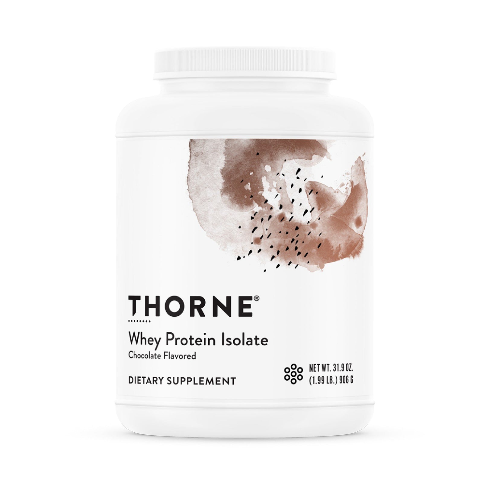 Thorne Whey Protein Isolate - Chocolate 906 grams Powder