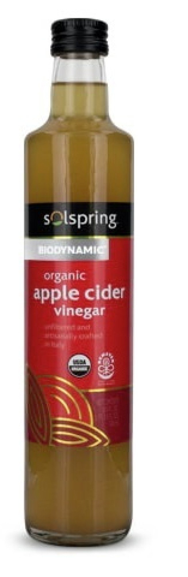 Dr. Mercola Solspring Biodynamic Organic Apple Cider Vinegar 16.90 fl oz Liquid