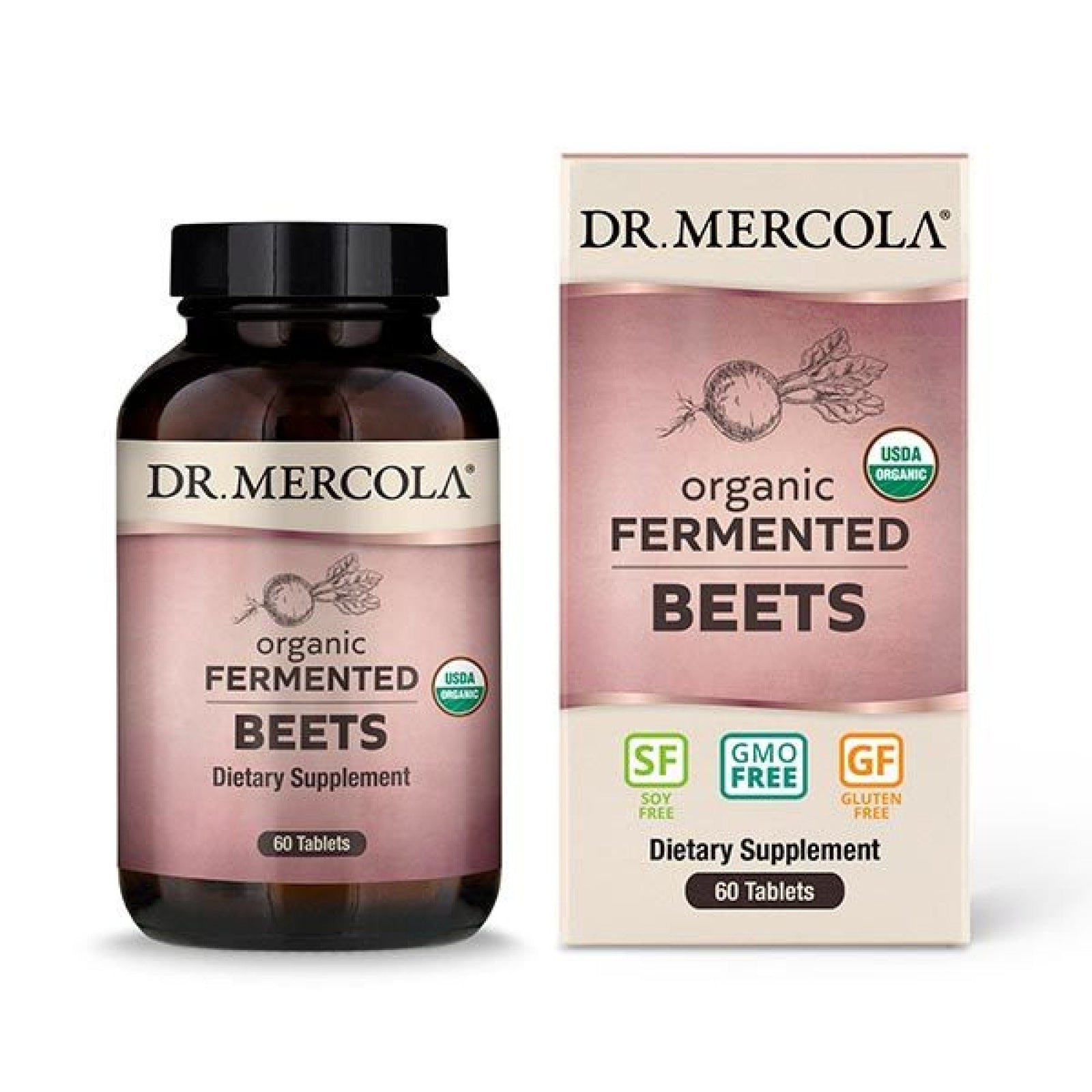 Dr. Mercola Organic Fermented Beets 60 Tablet