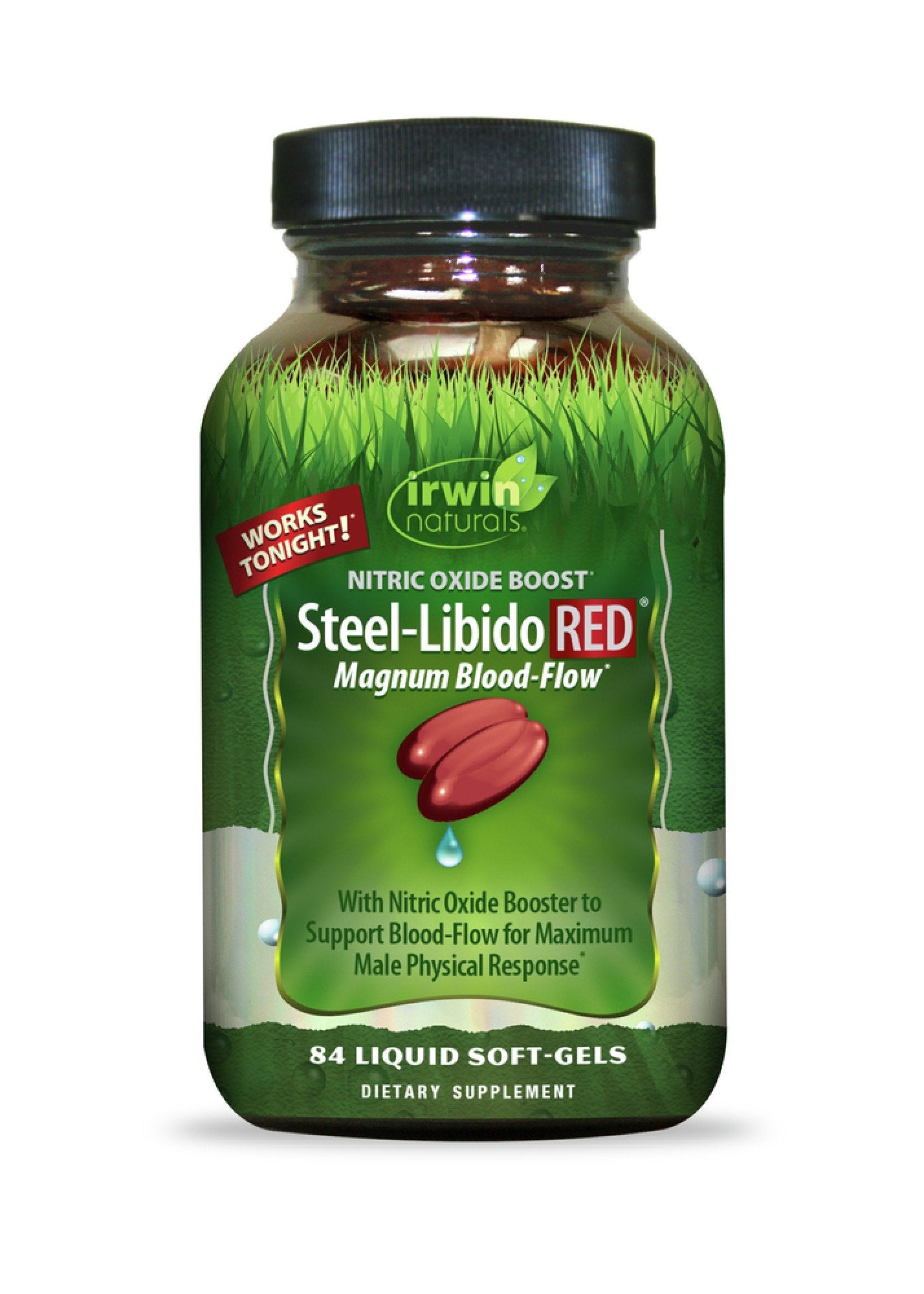 Irwin Naturals Steel-Libido RED 84 Liquid Softgel