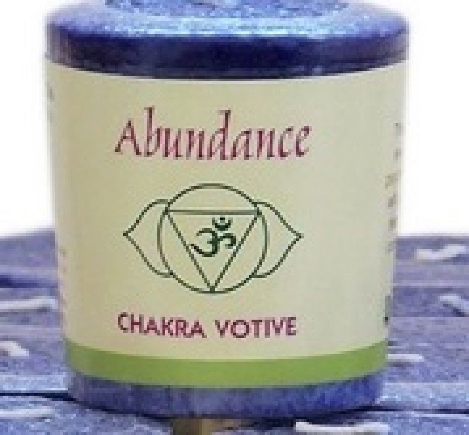 Aloha Bay Candle Chakra Votive Abundance Indigo 1 Candle