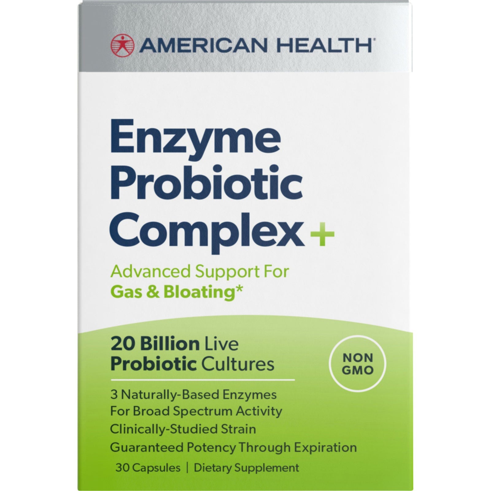 American Health Products Enzyme Probiotic Complex Plus 30 Capsule