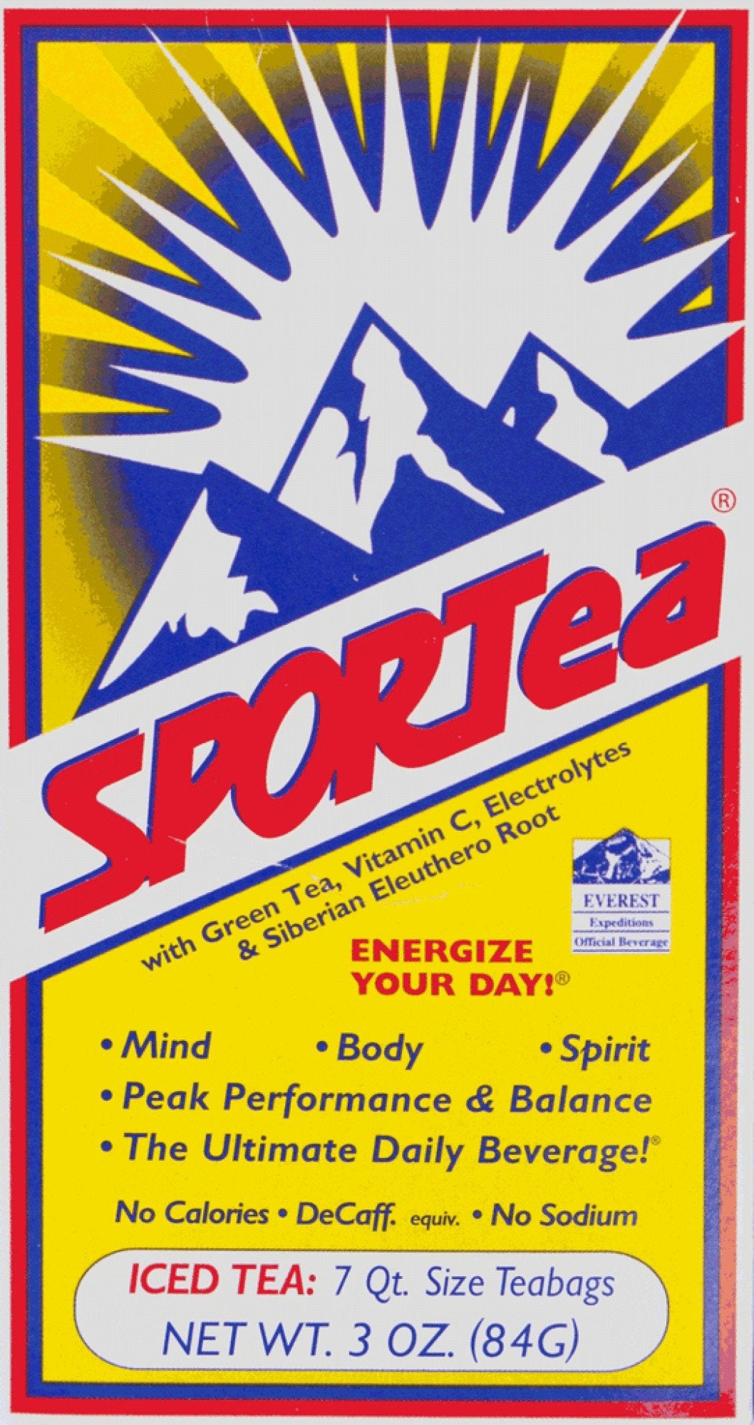 Sport Tea Sportea-Iced Tea Quart-Size Bag 7 Bag