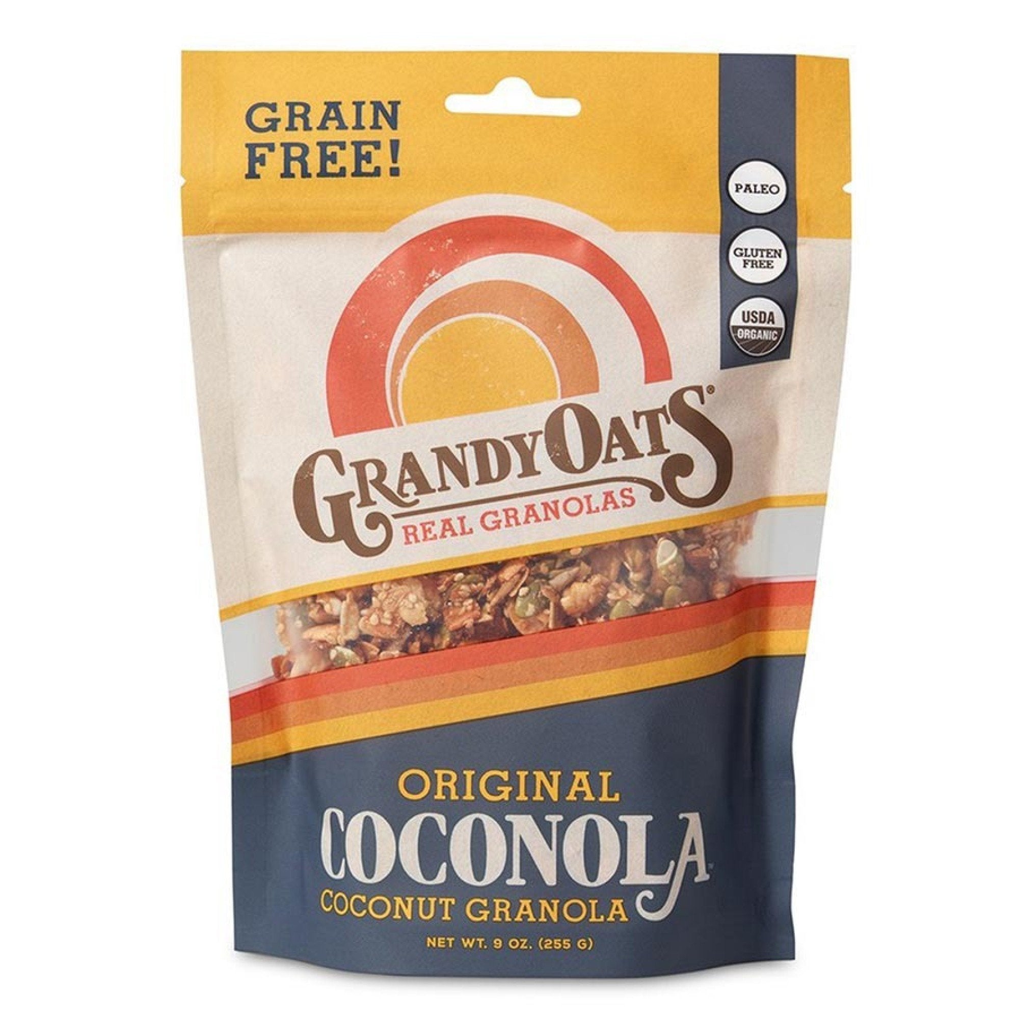 Grandy Oats Grain Free Original Coconola 9 oz Bag