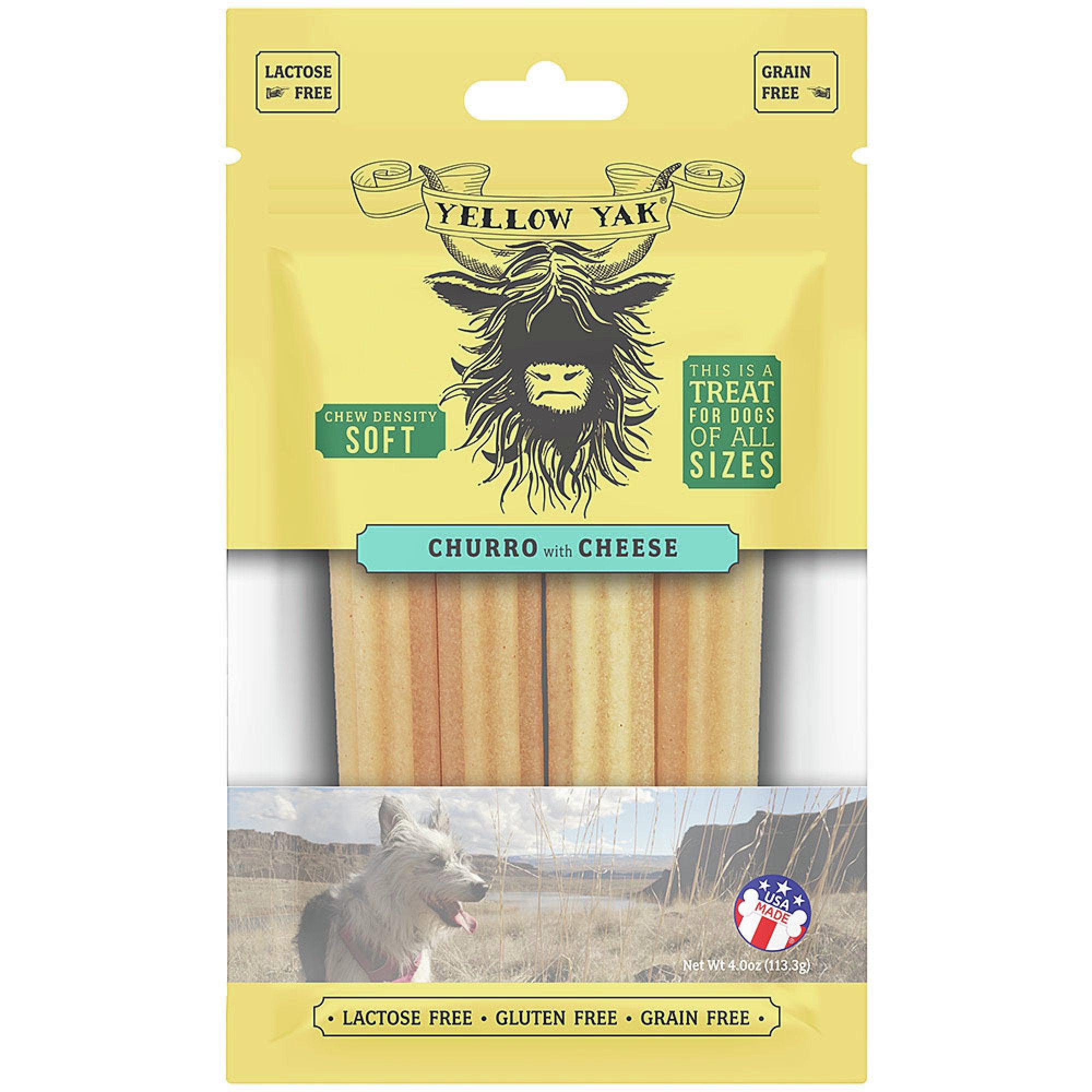 Yellow Yak Churro Cheese 4 oz Bag