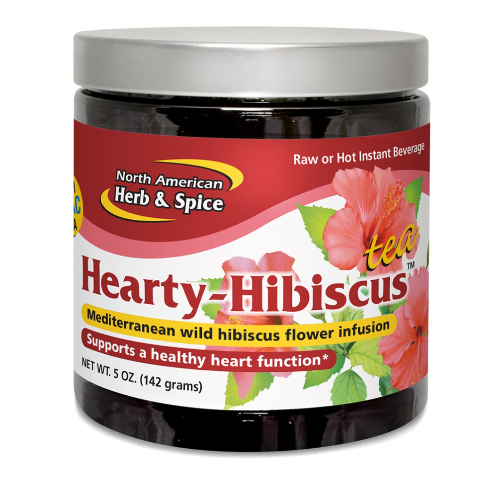 North American Herb & Spice Hearty-Hibiscus Tea 5 oz Powder