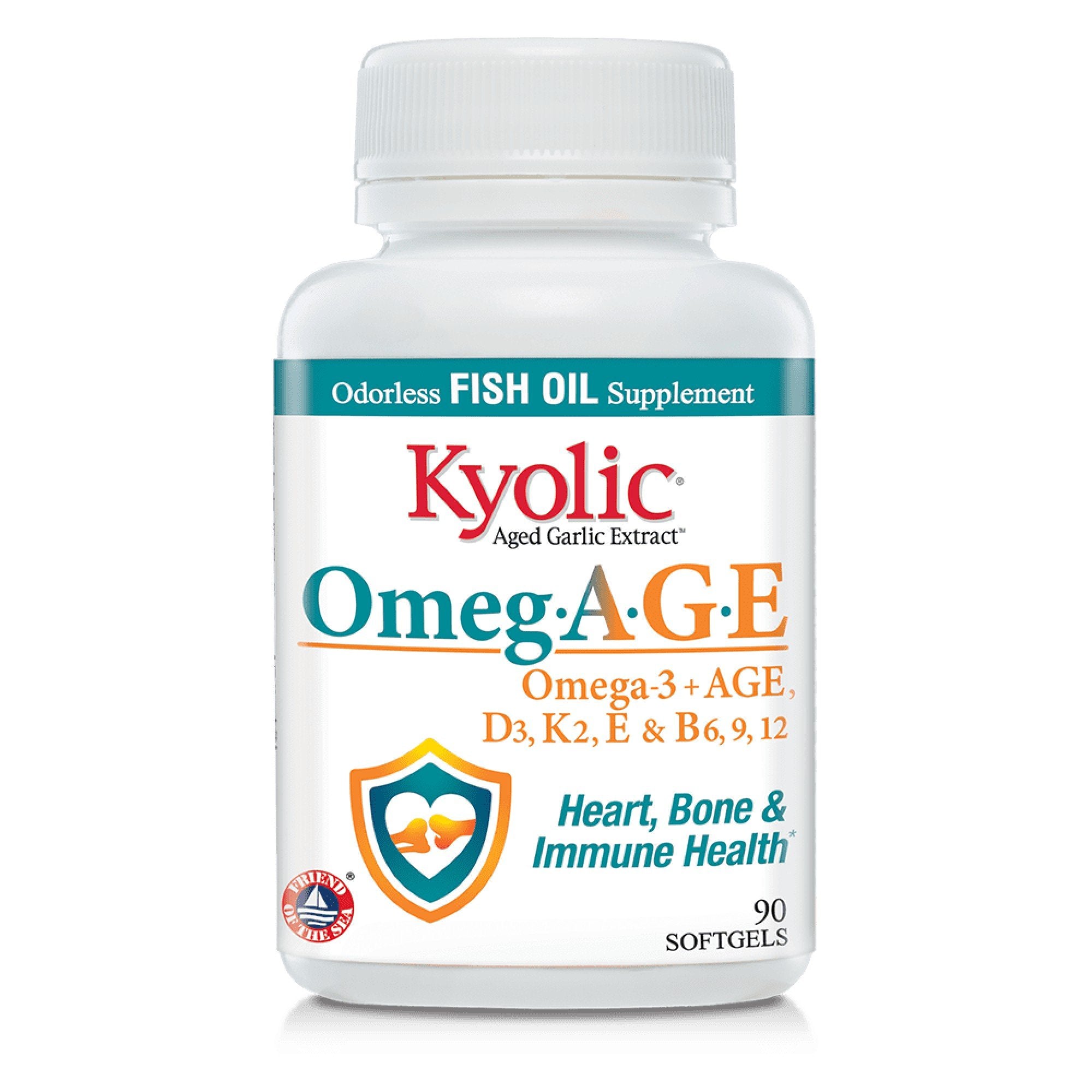 Kyolic Omeg-A-G-E 90 Softgel