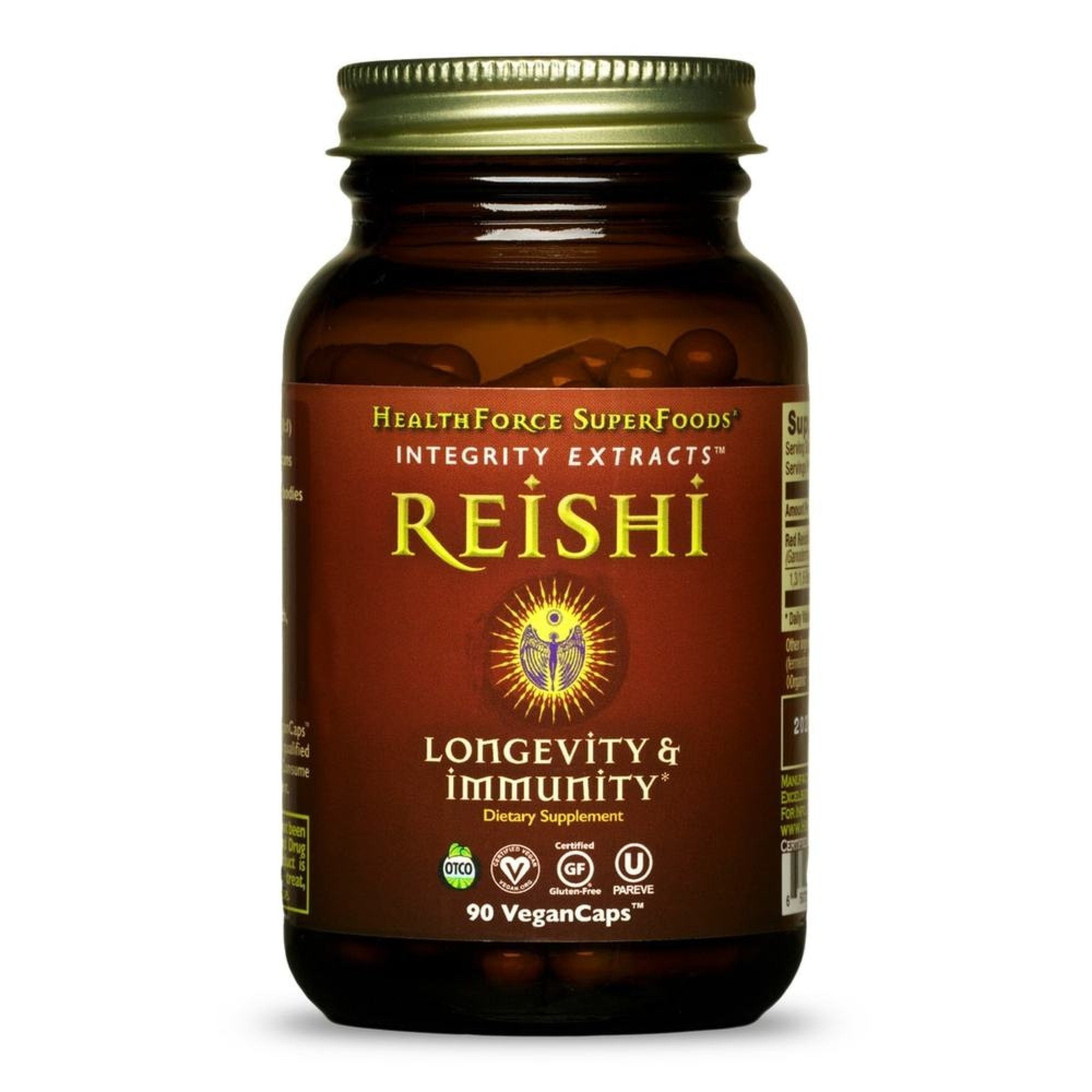 HealthForce Superfoods Integrity Extracts Reishi 90 VegCap