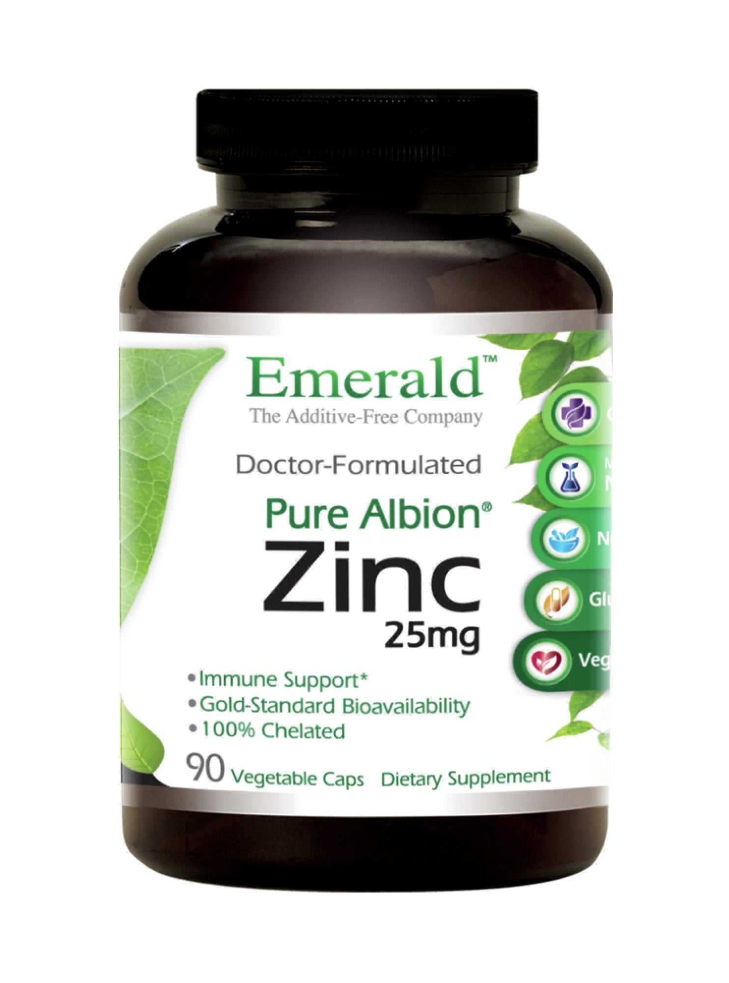 Emerald Labs Zinc 25 mg 90 VegCap