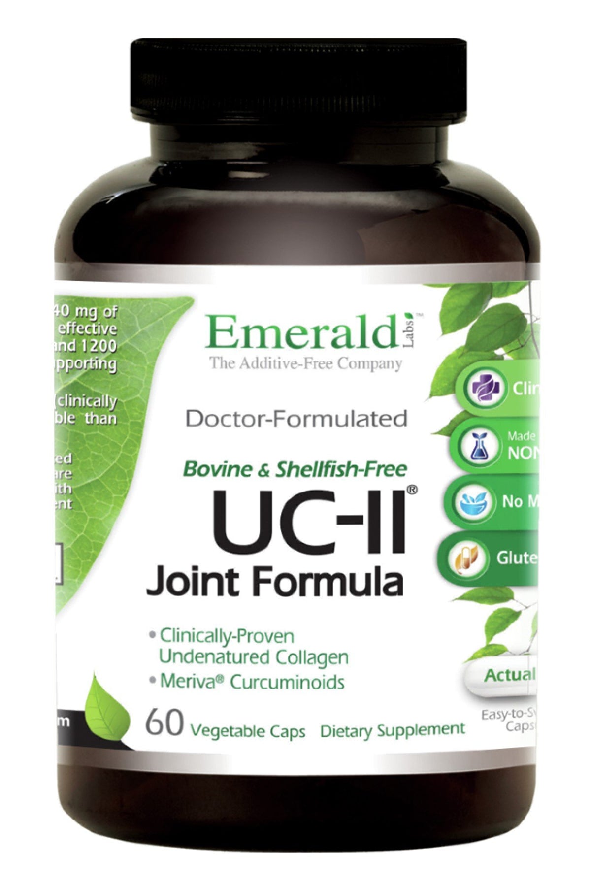 Emerald Labs UC-II Joint Formula 60 VegCap