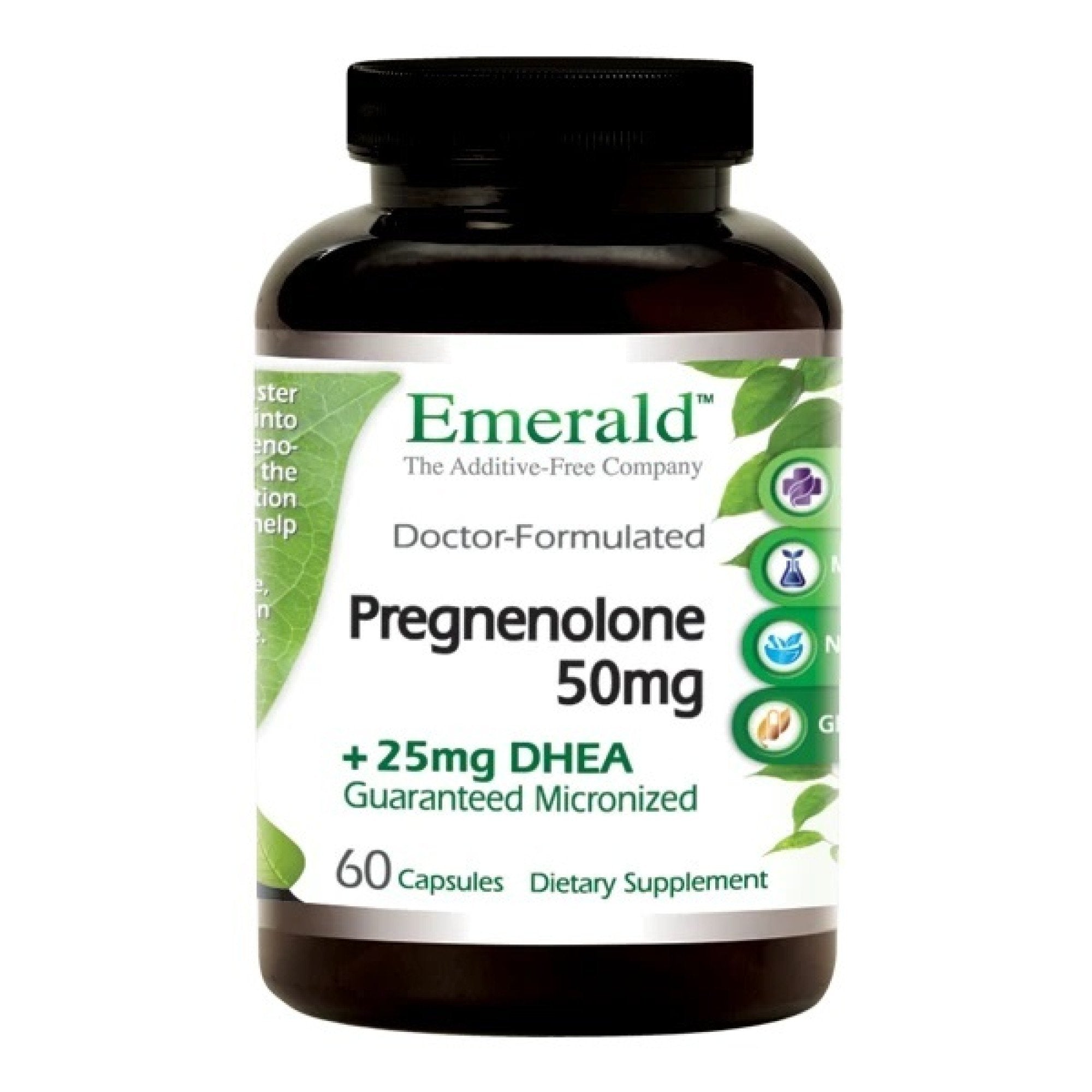 Emerald Labs Pregnenolone/DHEA 60 Capsule