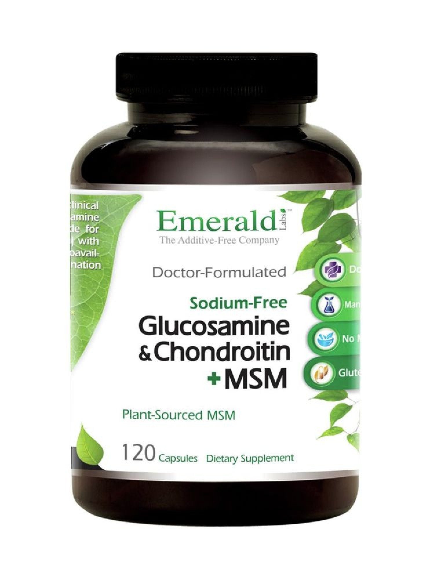 Emerald Labs MSM/Glucosamine/Chondroitin 120 Capsule