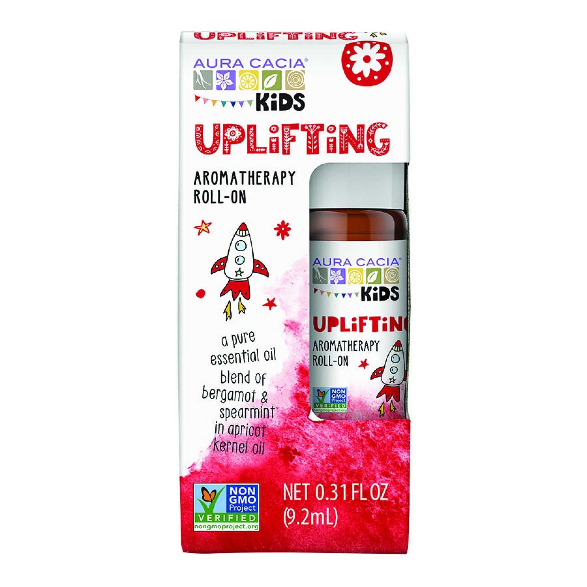 Aura Cacia Kids Aromatherapy Uplifting 0.31 oz Roll-on