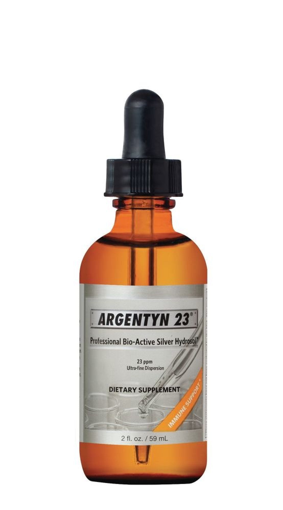 Argentyn 23 Professional Bio-Active Silver Hydrosol Dropper Top 2 oz Liquid