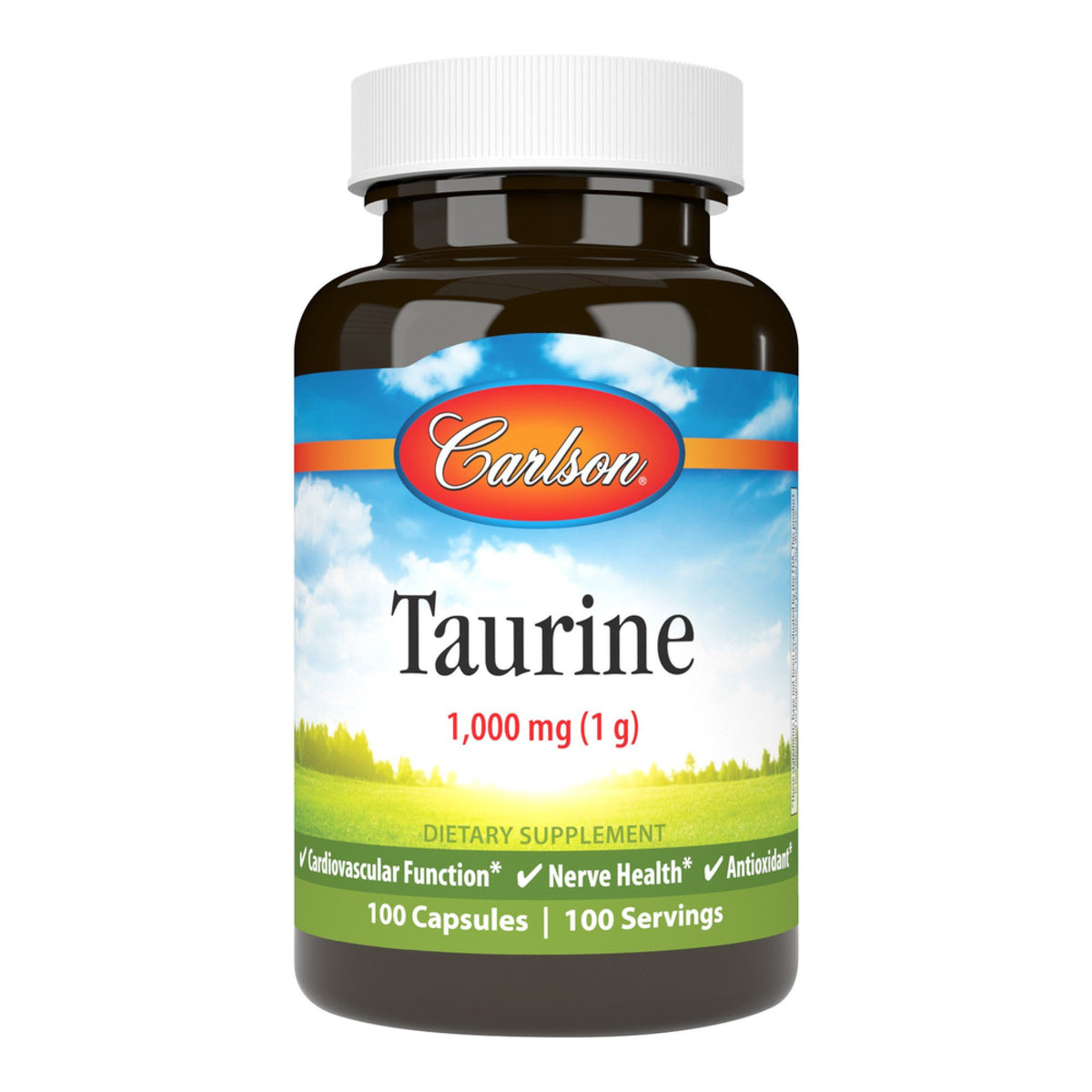 Carlson Laboratories Taurine 100 Capsule