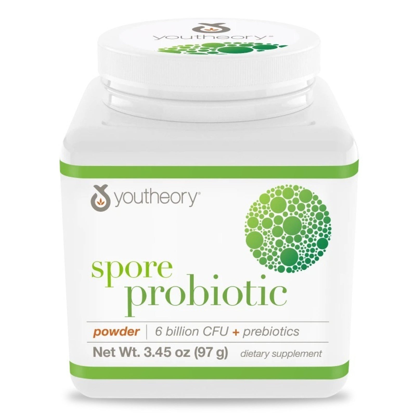 Youtheory Spore Probiotic Powder Advanced -Sweet 3.45 oz Powder