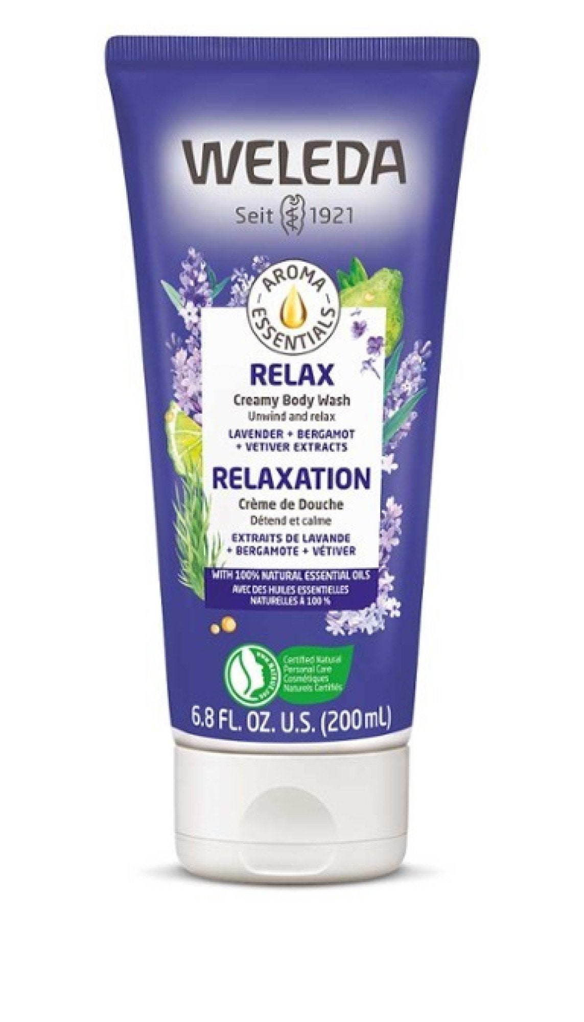 Weleda Aroma Essentials Relax Body Wash 6.8 fl oz Liquid