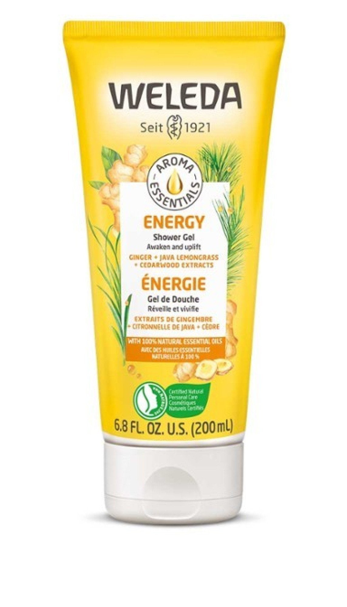 Weleda Aroma Essentials Energy Shower Gel 6.8 fl oz Liquid