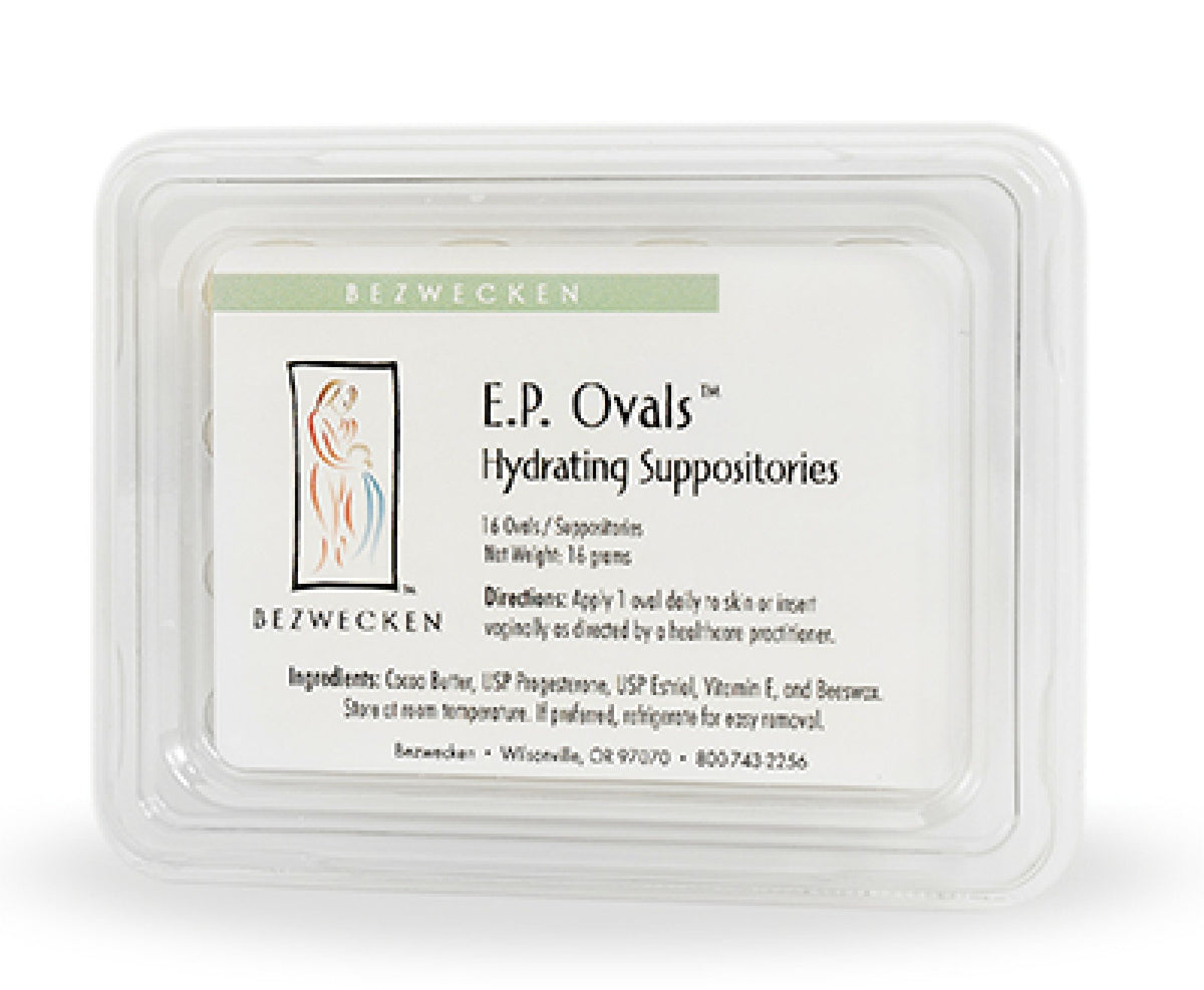 Bezwecken EP Ovals Hydrating Suppositories 16 Count Box